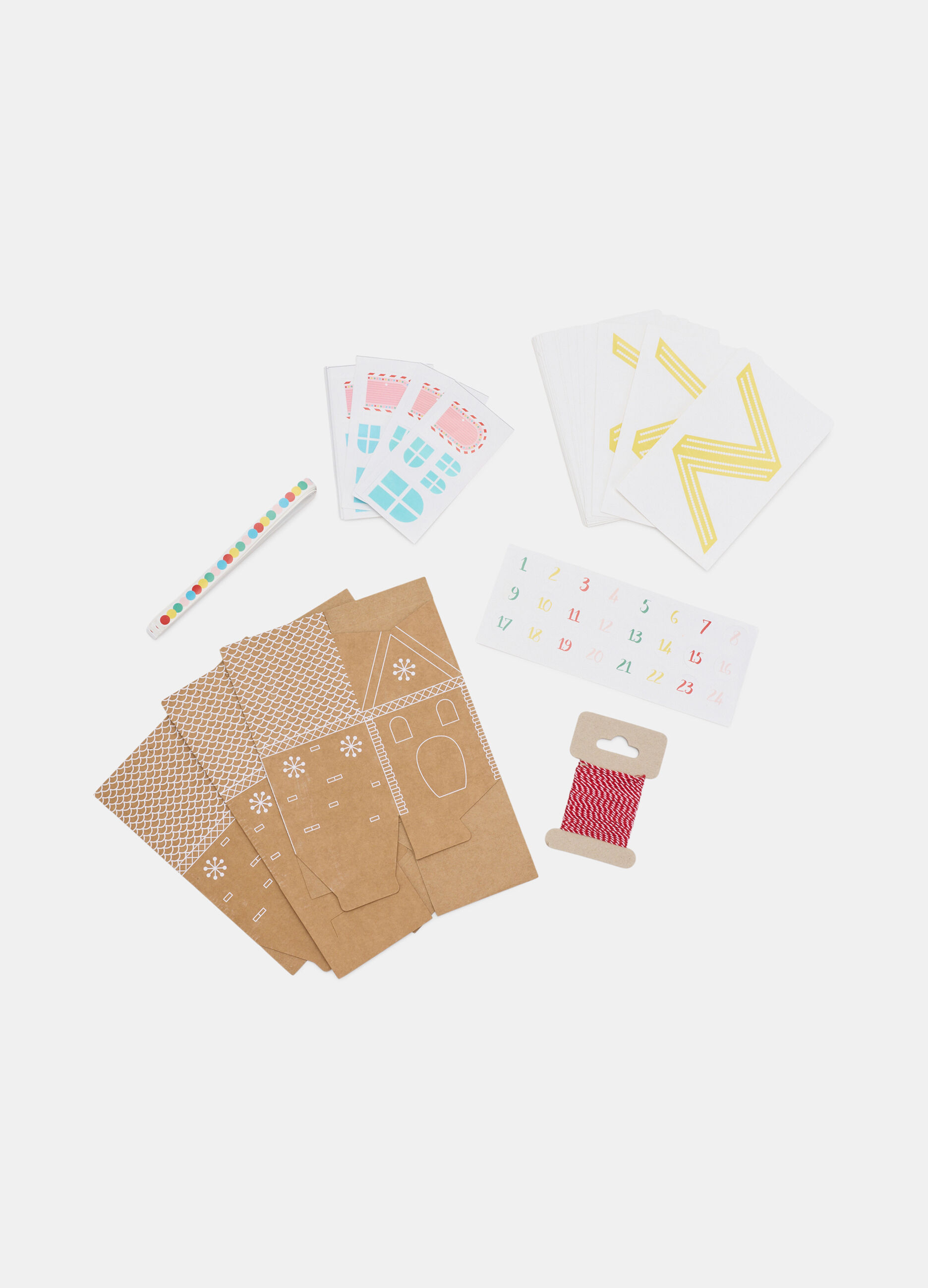 Kit calendario dell'avvento fai da te_2