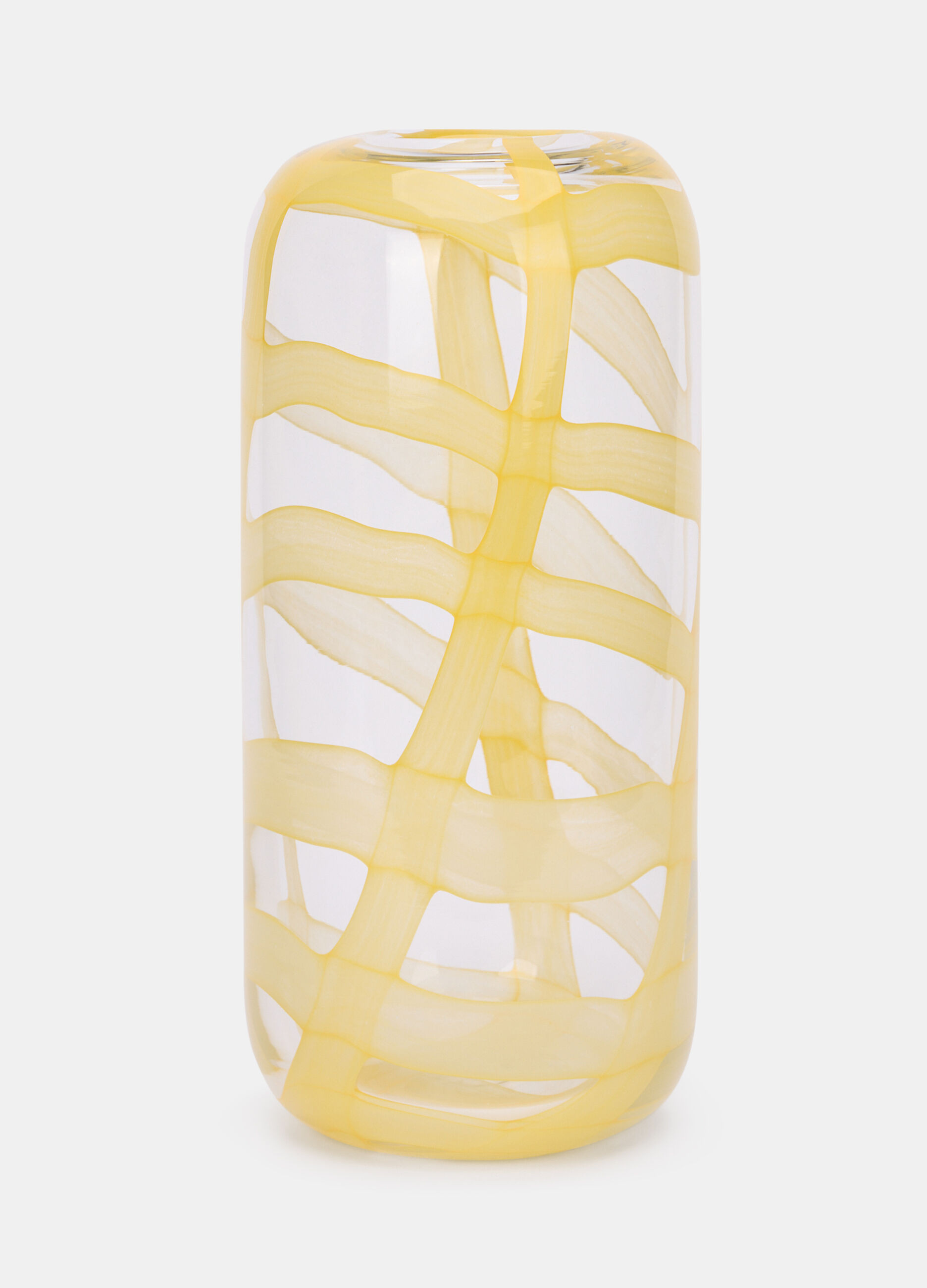 Vaso con striature colorate_0