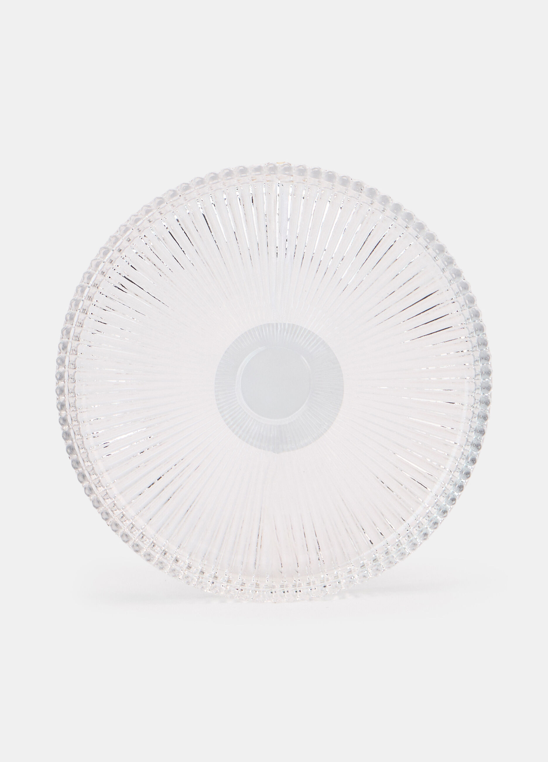 Portacandele rotondo grande in vetro_0