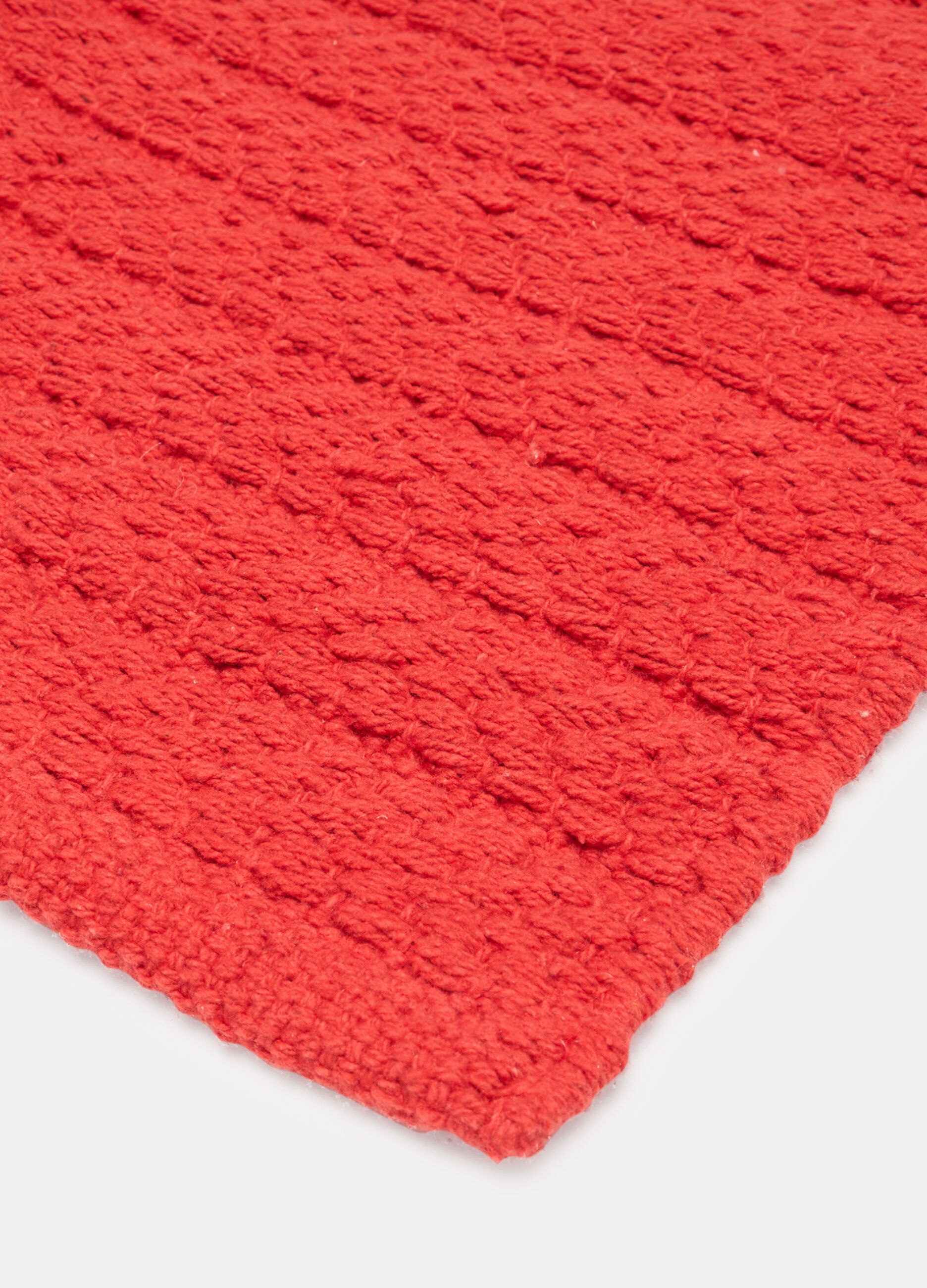 Kitchen mat with chevron design