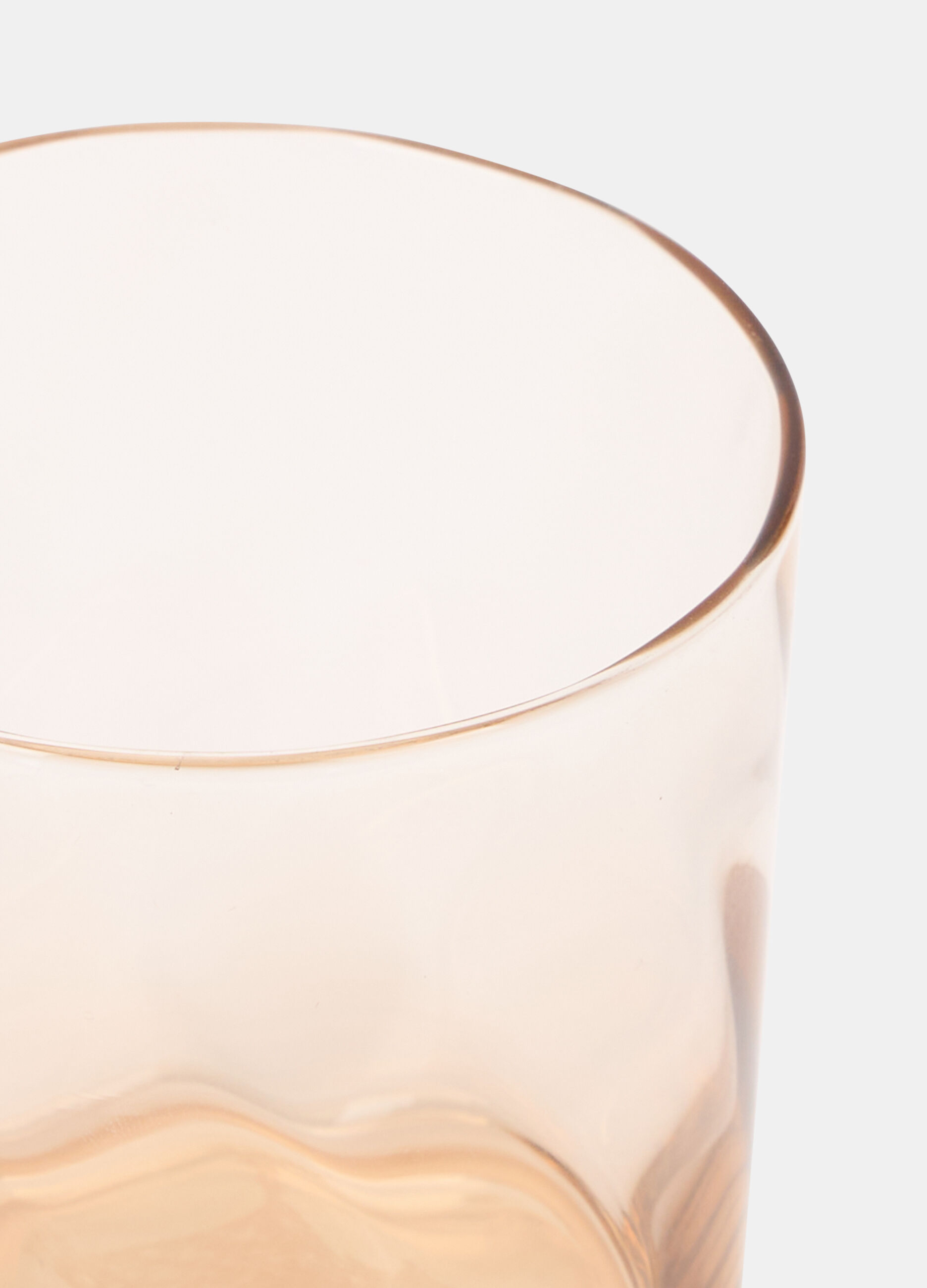 Bicchieri torchon in vetro colorato