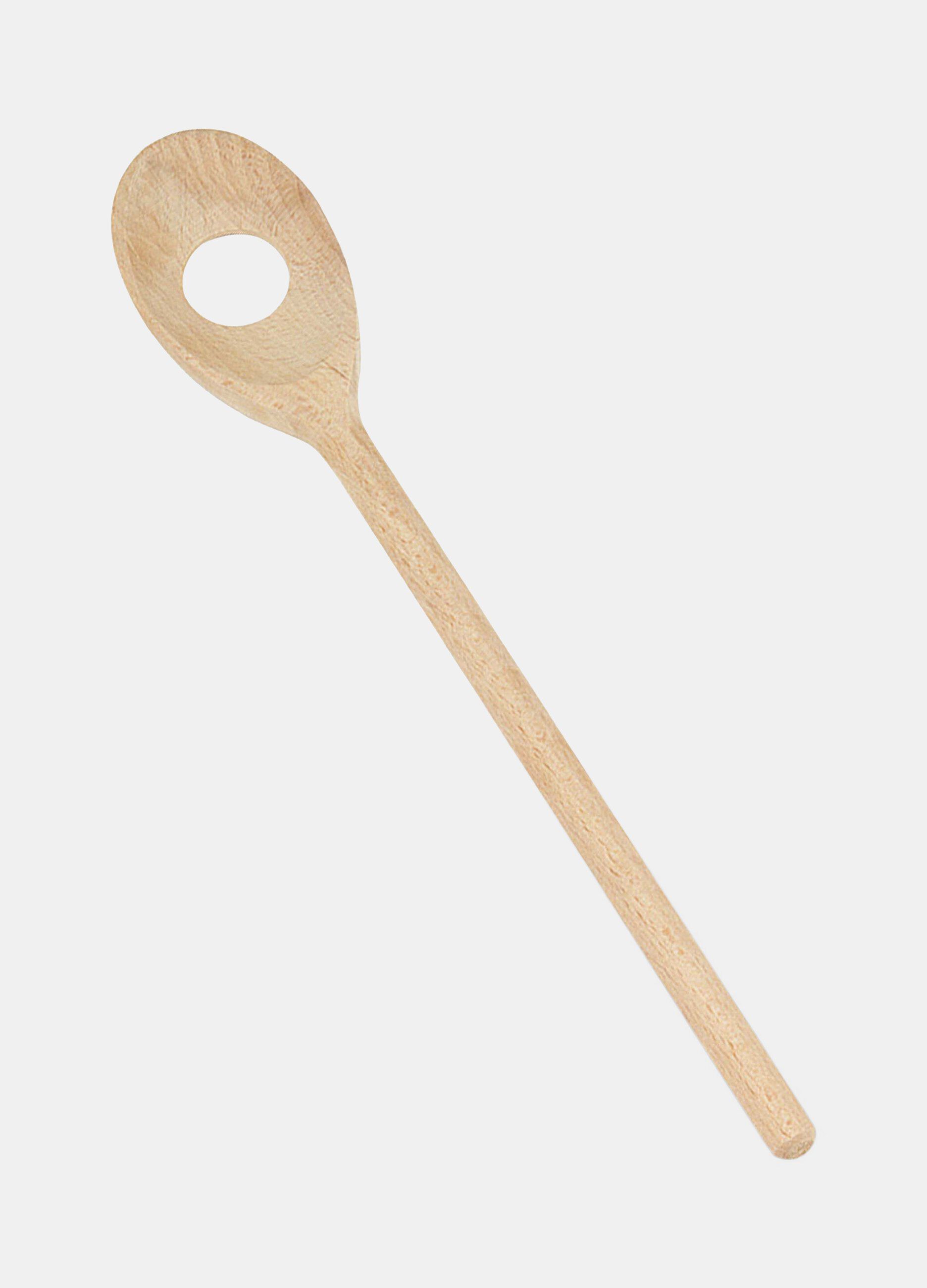 Cucchiaio con foro in legno Made in Italy_0