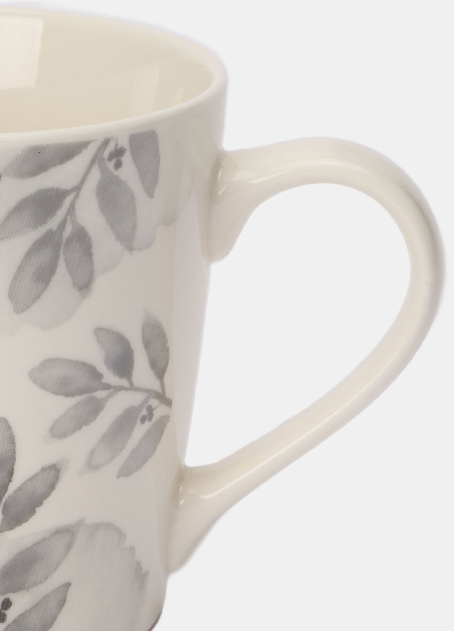 Tazza in ceramica con motivo botanico_1