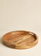 Round tray in mango wood_1