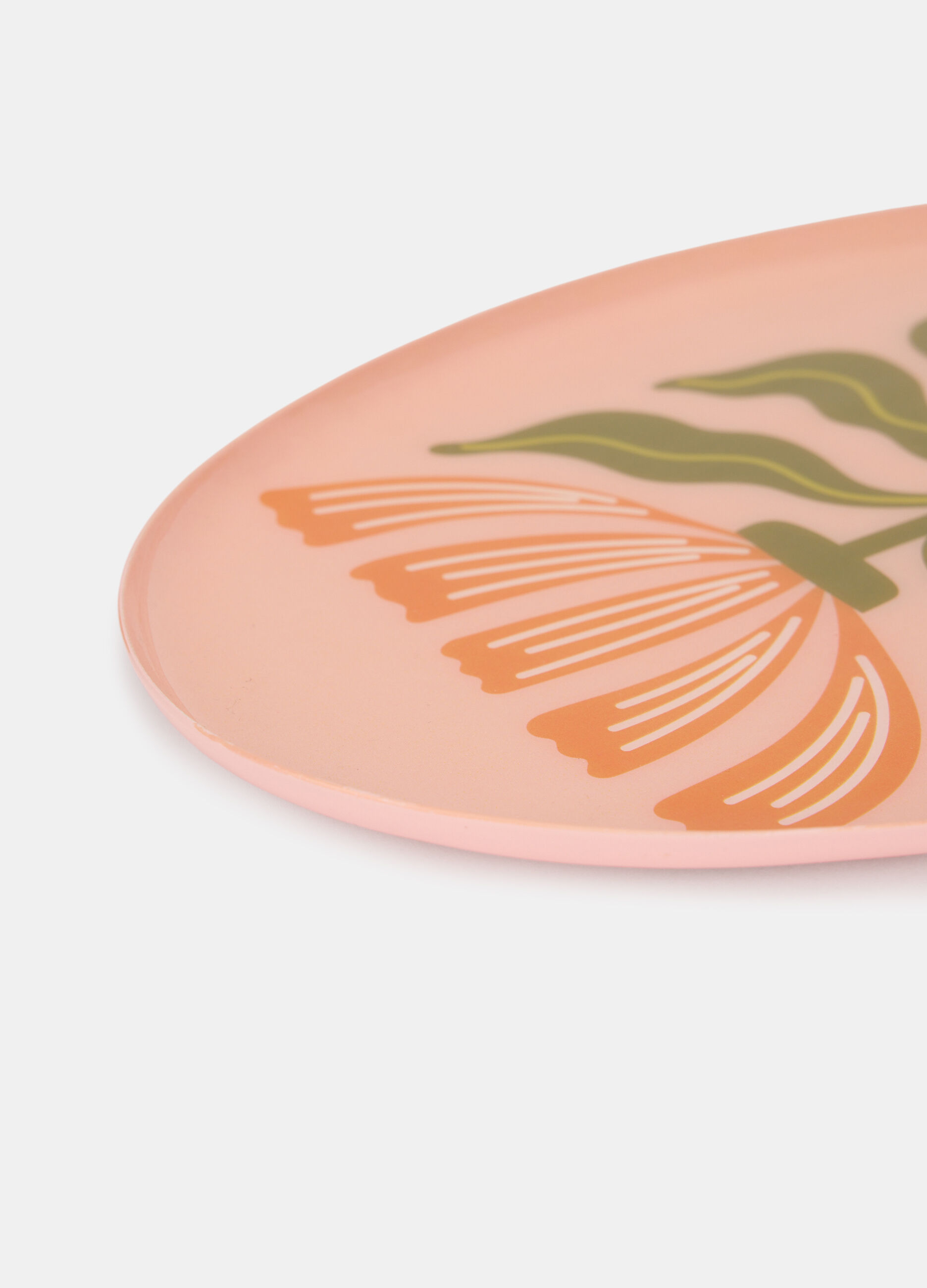 Vassoio ovale con fiori_1