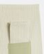Organic table mat in 100% cotton with pocket_1