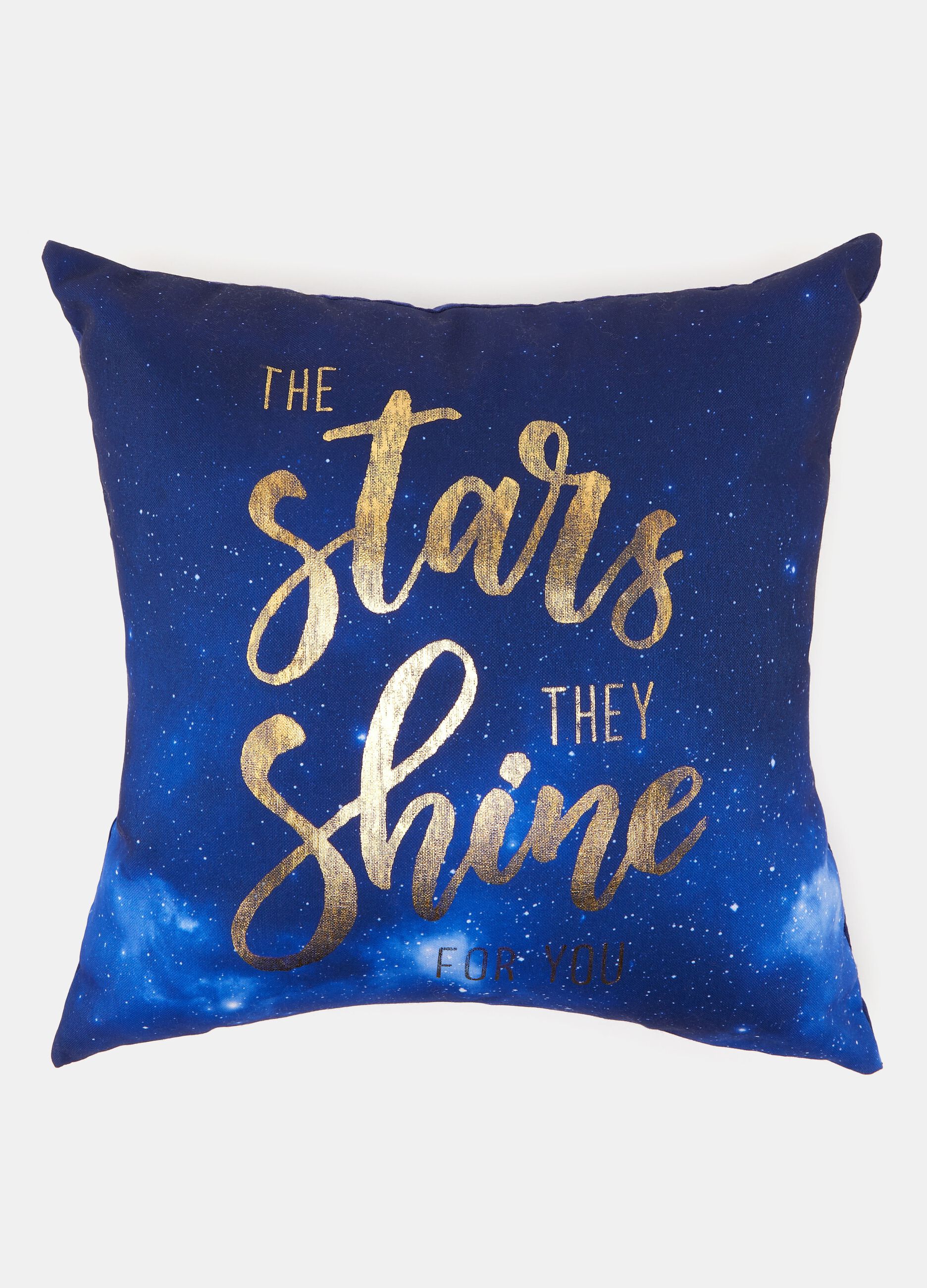 Cuscino con stampa stelle