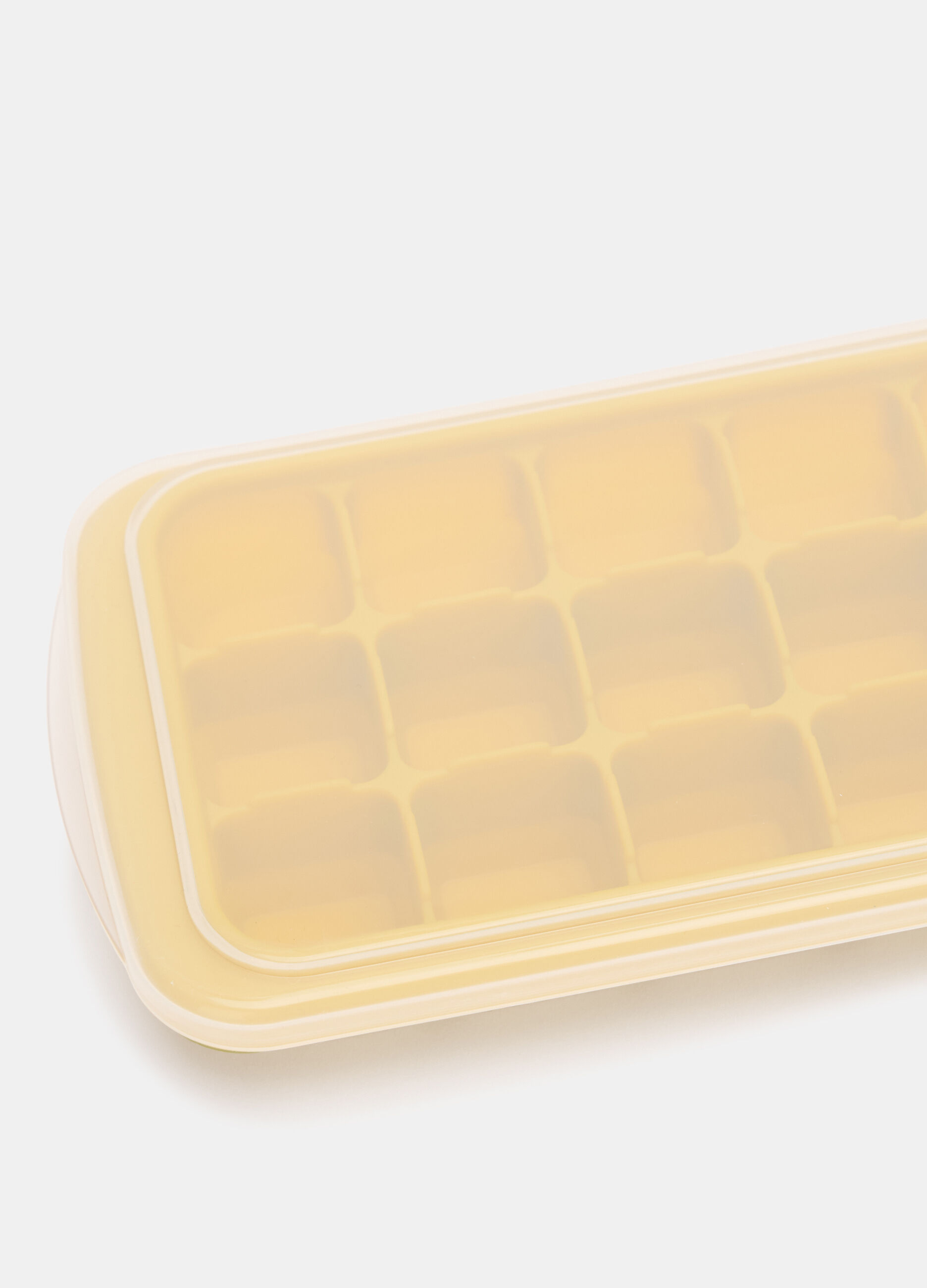Silicone ice cube tray