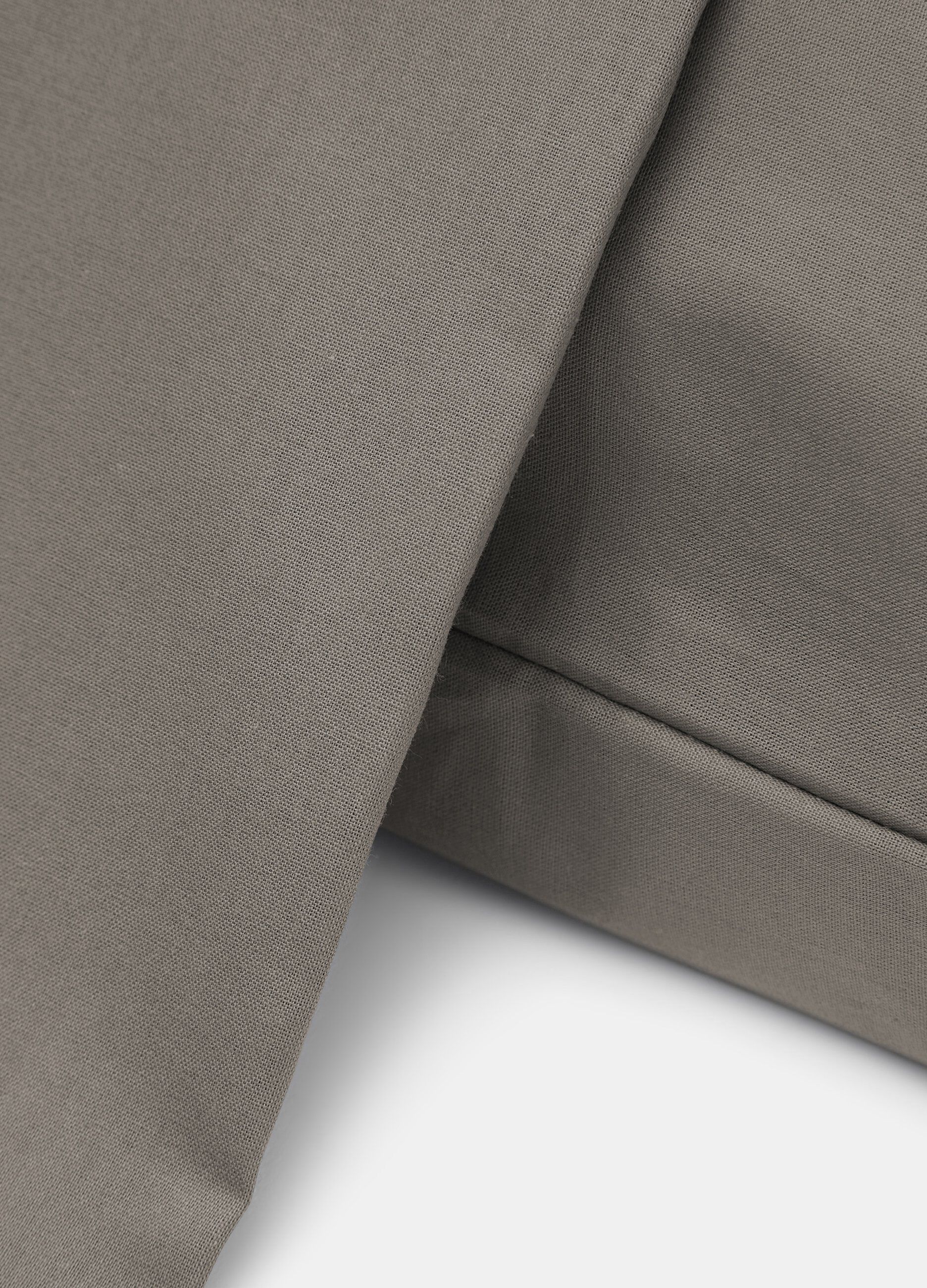 Solid colour duvet cover in 100% cotton_1