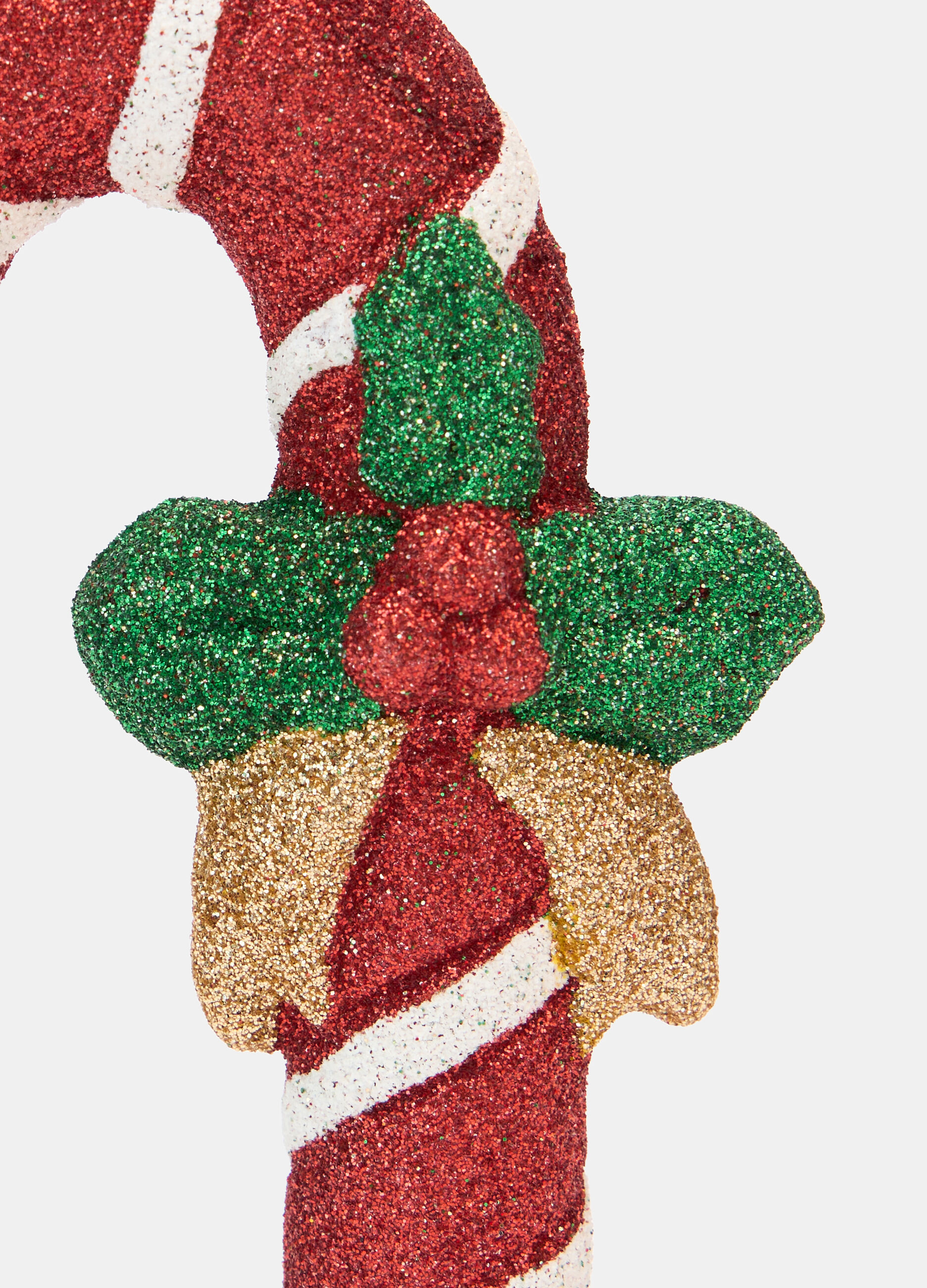 Ornamento bastoncino di zucchero glitterato_1