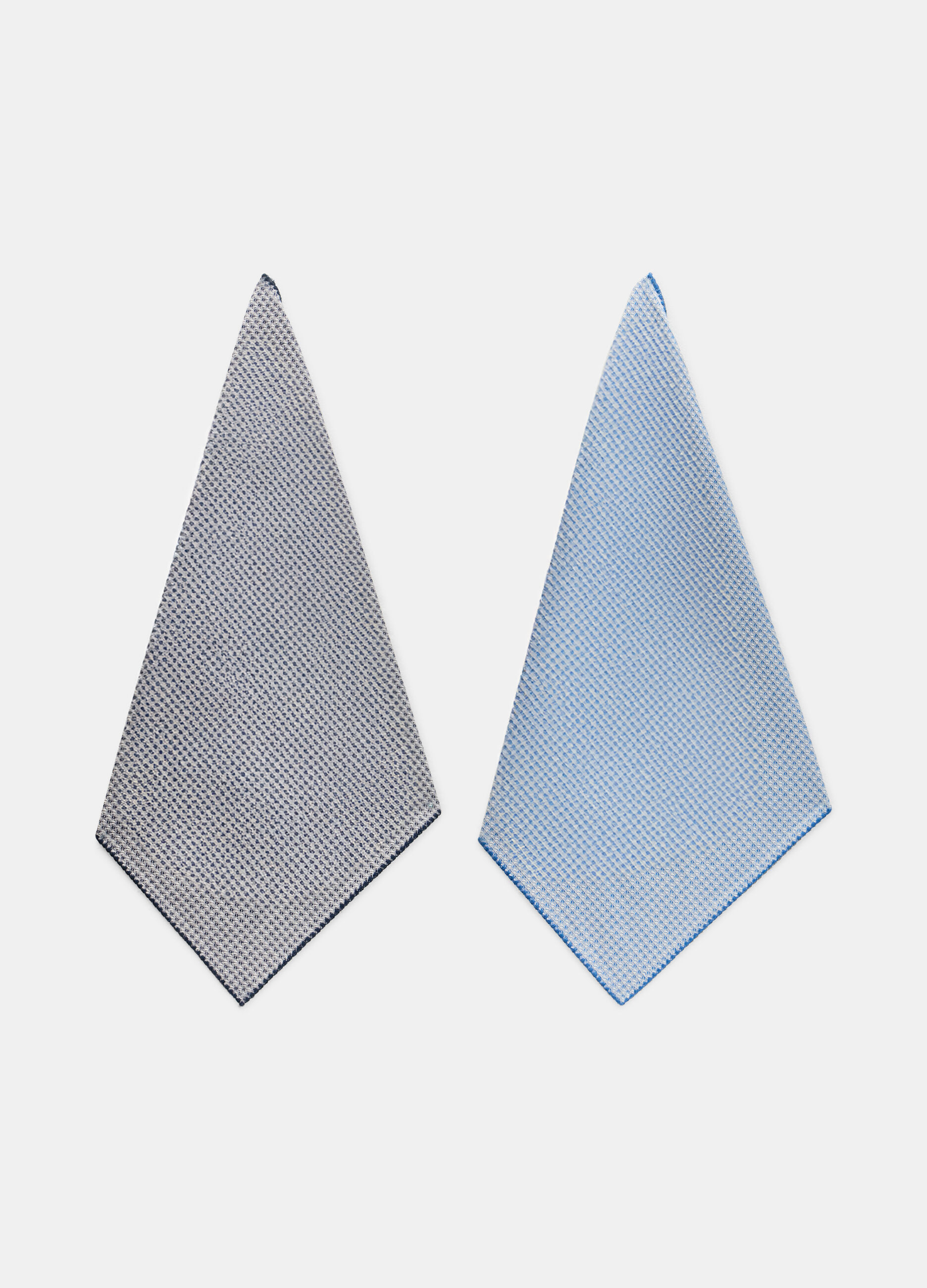 2 pack strofinacci in cotone a nido d'ape_0