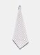 Tea towel with check motif_0