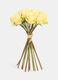 Bouquet of false yellow roses_0