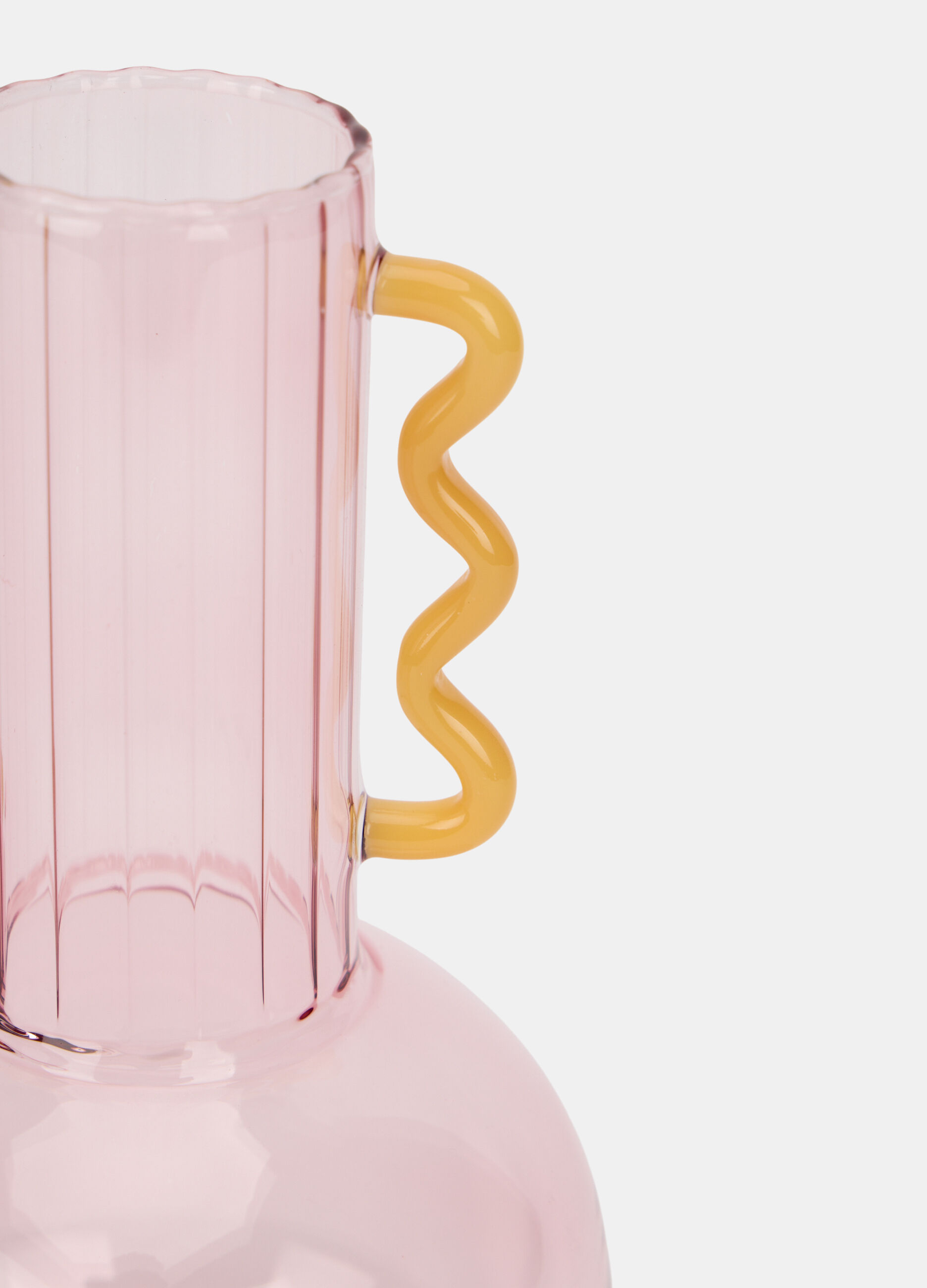 Vaso in vetro con manici ondulati_1