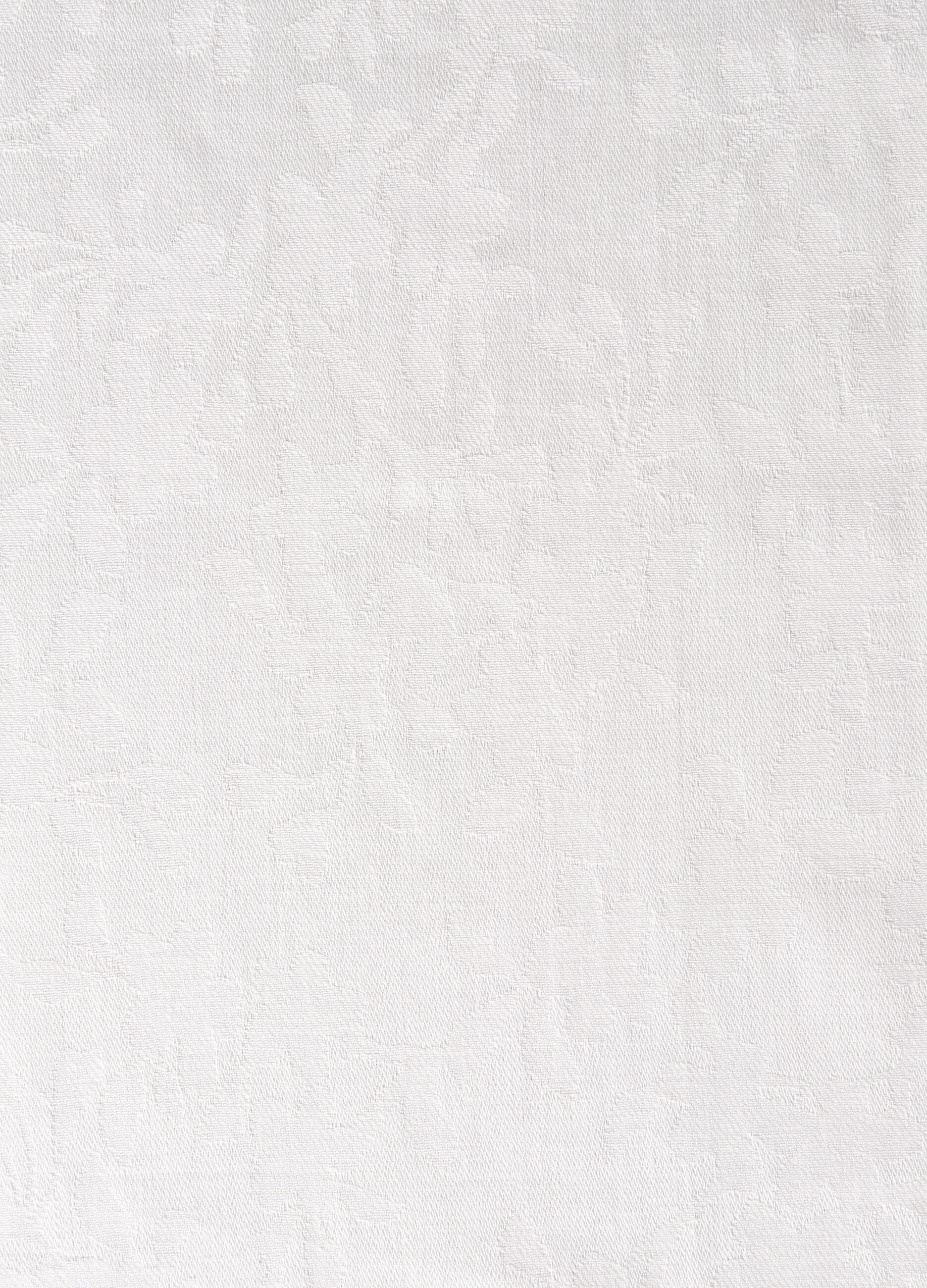 Tovaglia rotonda in cotone jacquard