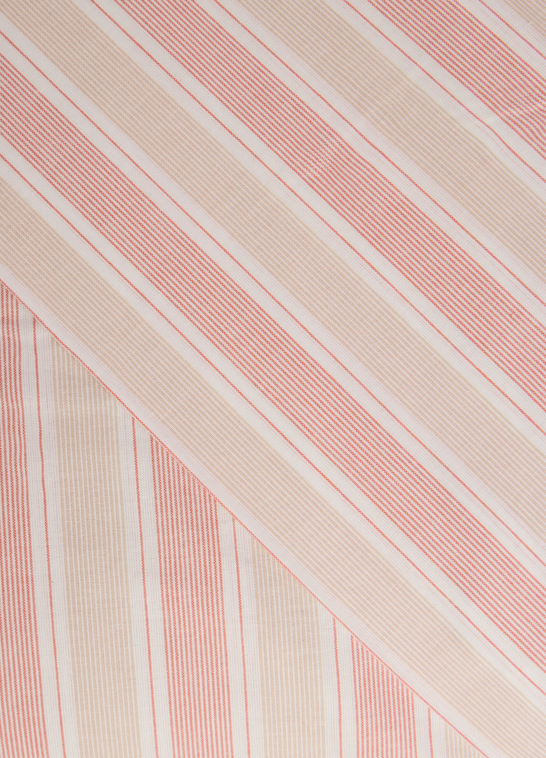 Parure lenzuolo in cotone tinto filo a righe_1