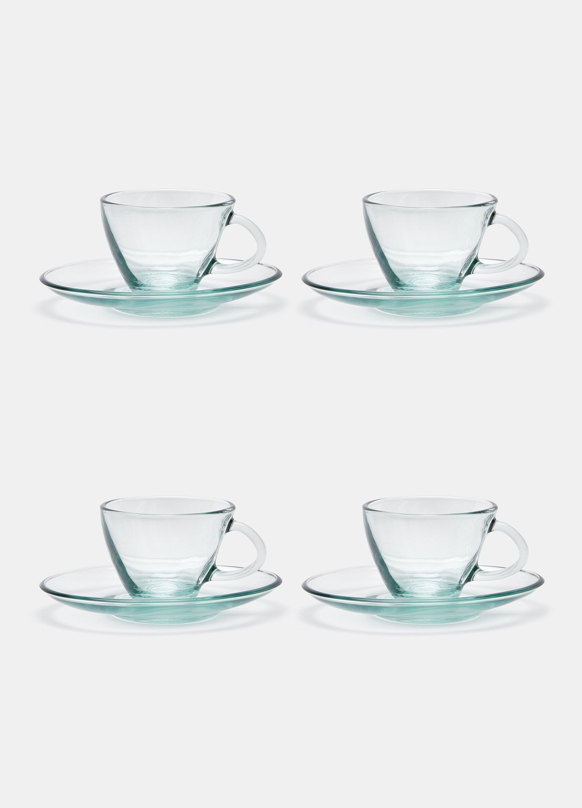 Set 4 tazzine da caffè in vetro_0