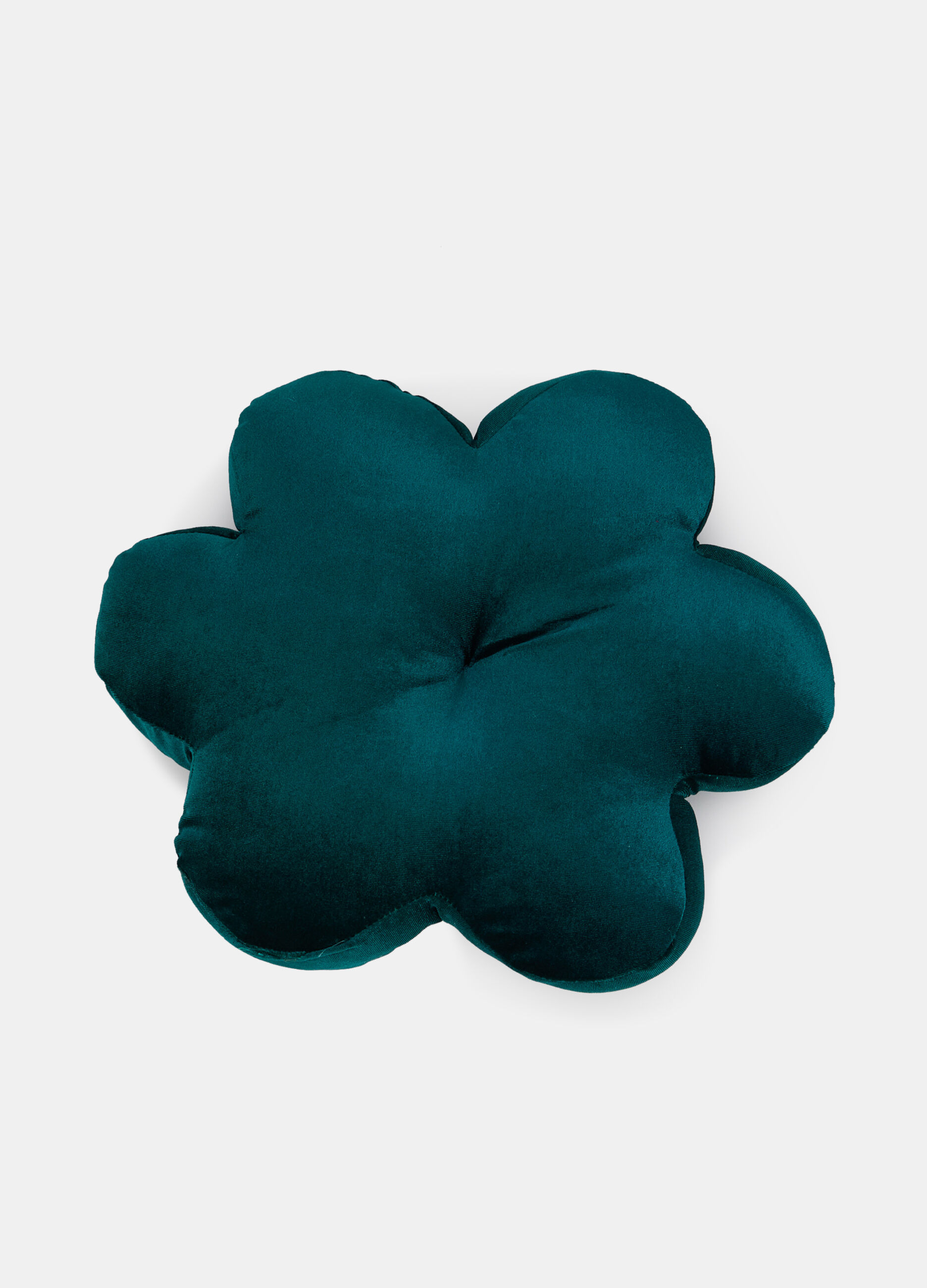 Cuscino a fiore di velluto_0