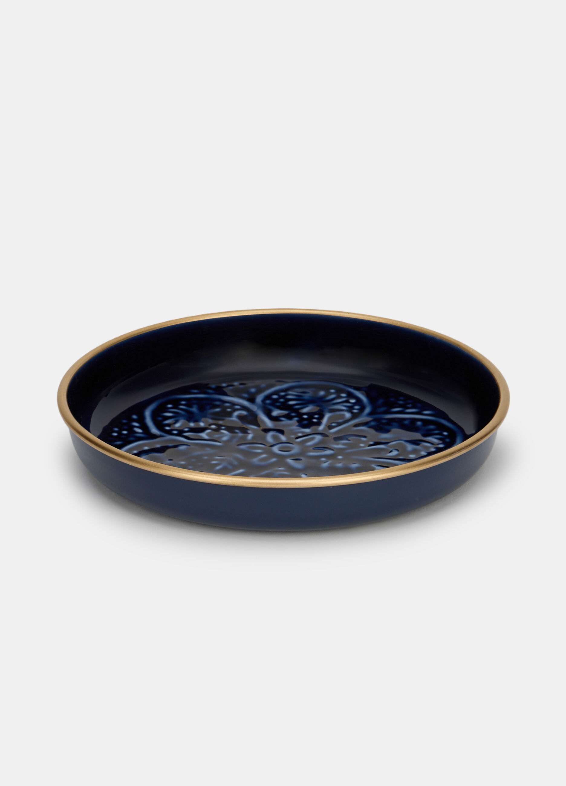 Sottovaso metallico piccolo decorato con mandala_0
