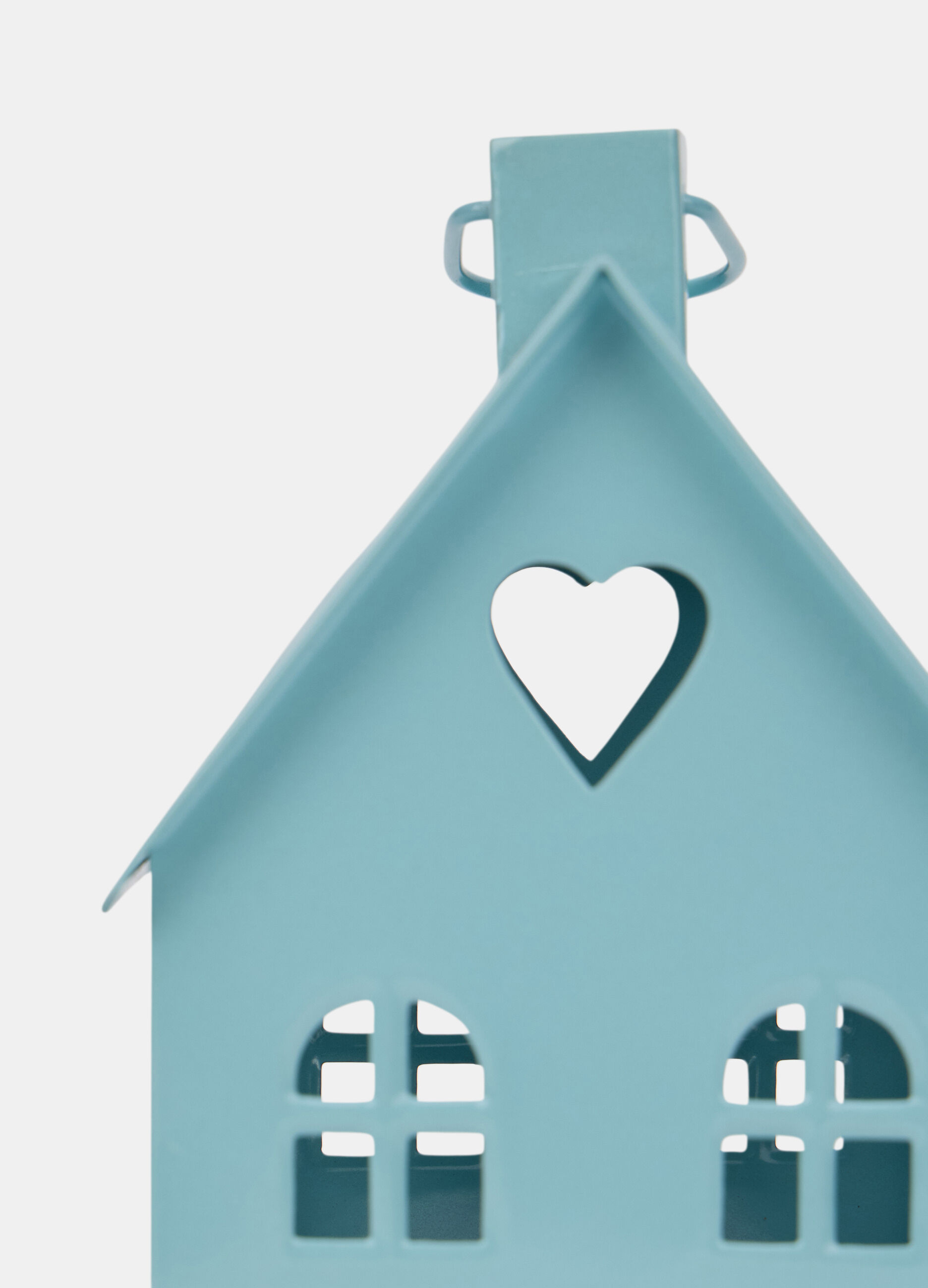 Portacandela grande a casetta in metallo_1