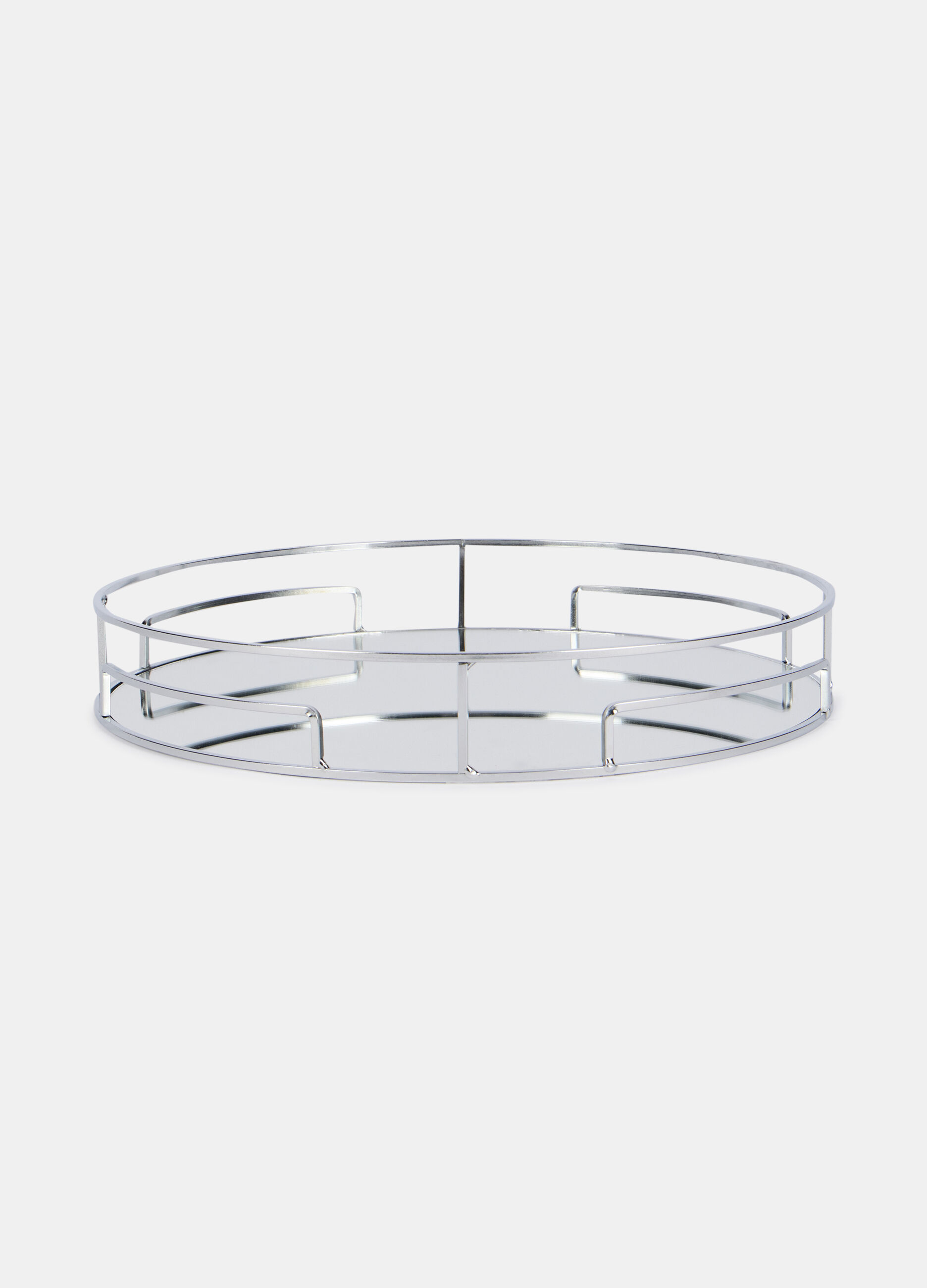 Specchio rotondo con cornice_0