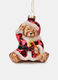 Ornamento orsetto di Natale in vetro_1