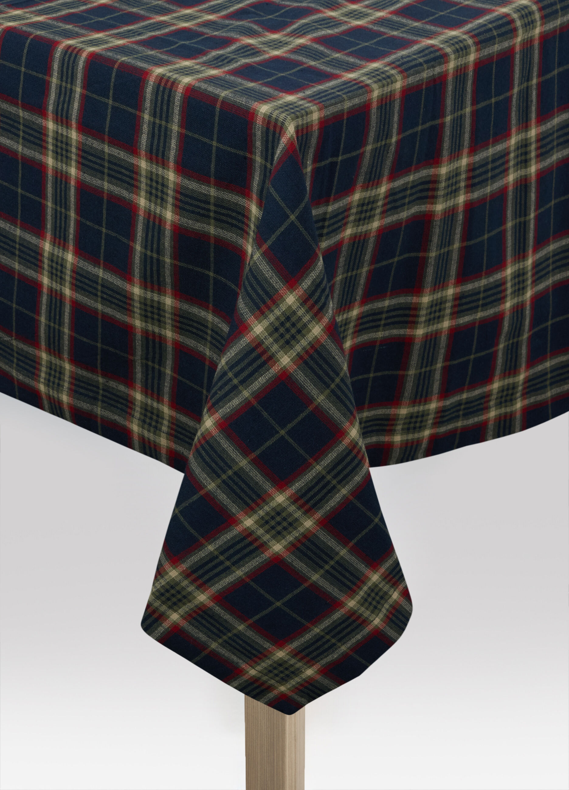 Tovaglia 6 posti in cotone tartan_0