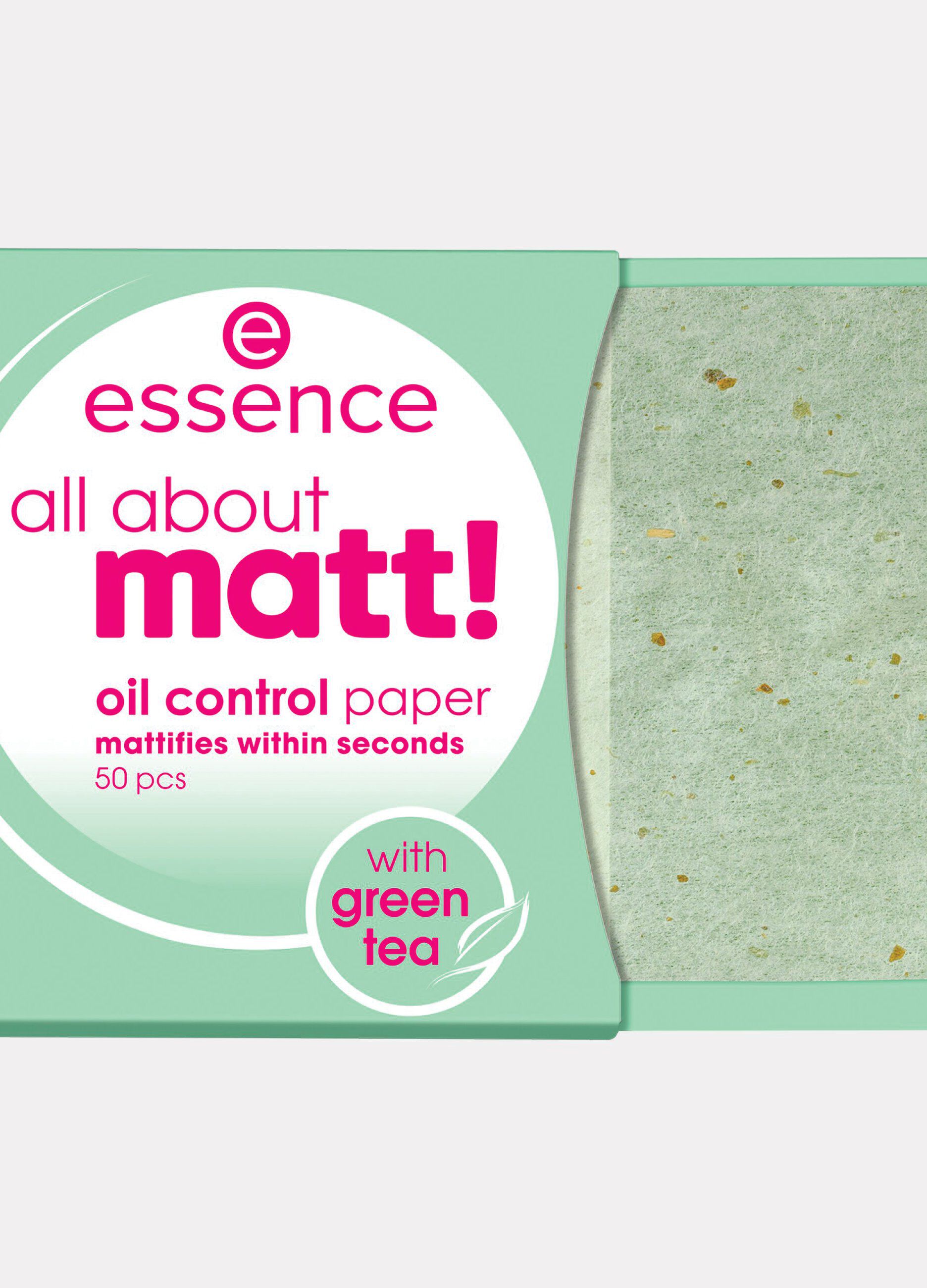 Essence all about matt! cartine viso sebo-assorbenti