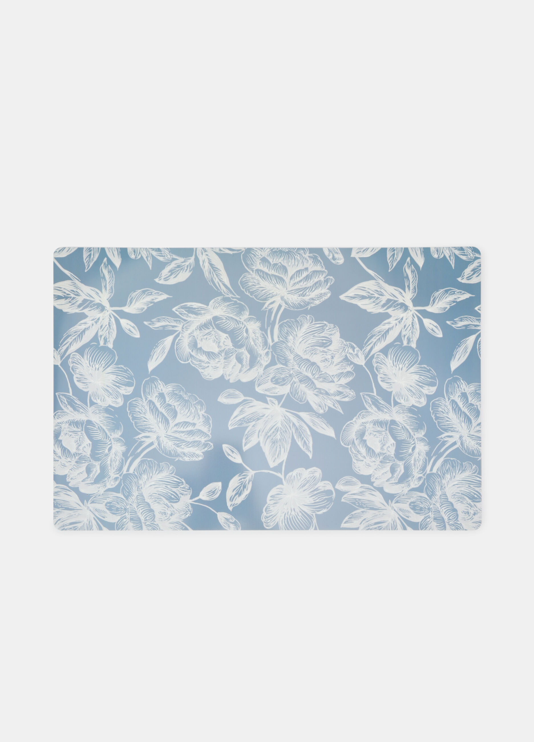 Tovaglietta rettangolare con motivo a fiori Made in Italy_2