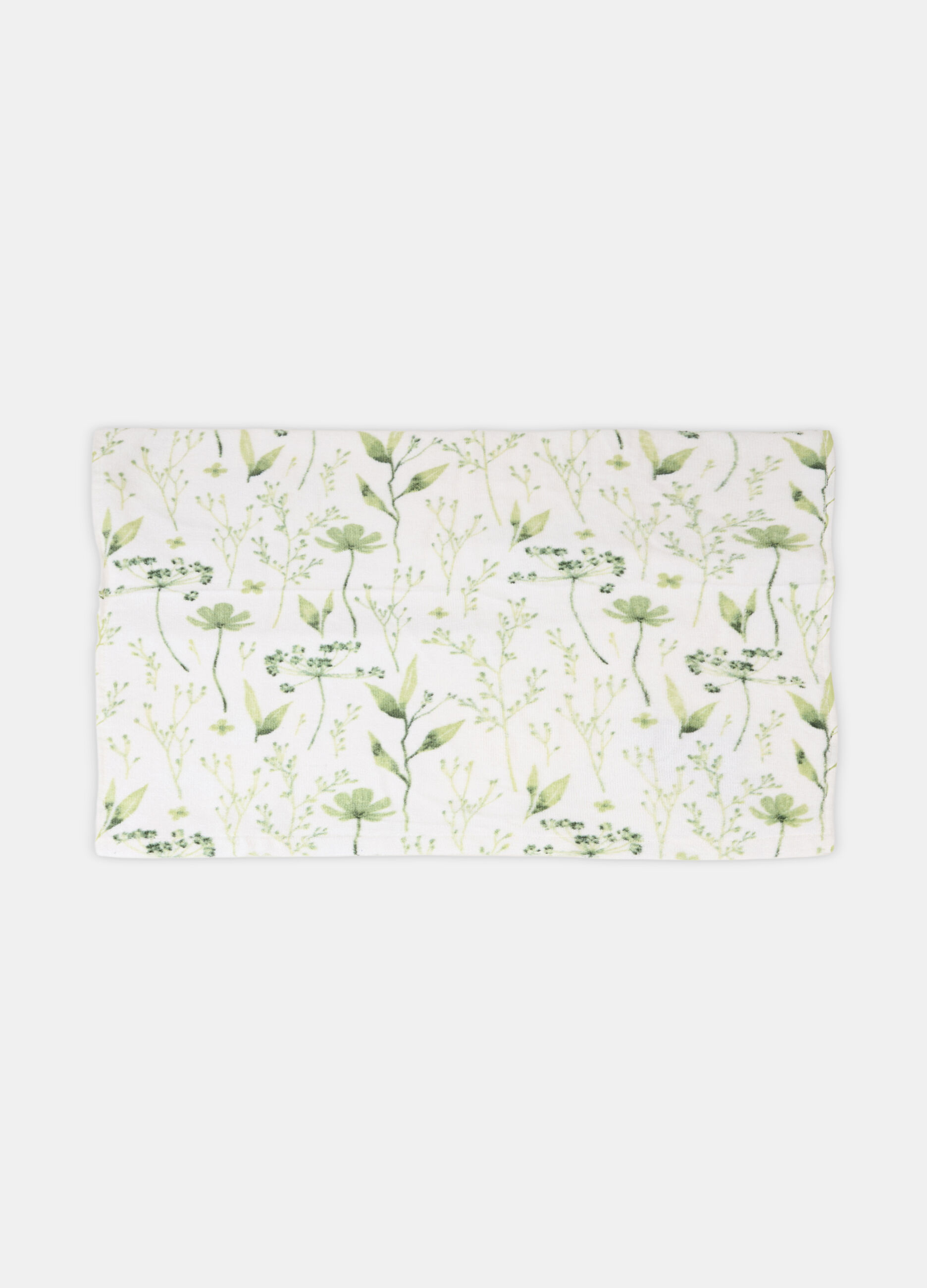 Asciugamano mani con stampa botanica_1