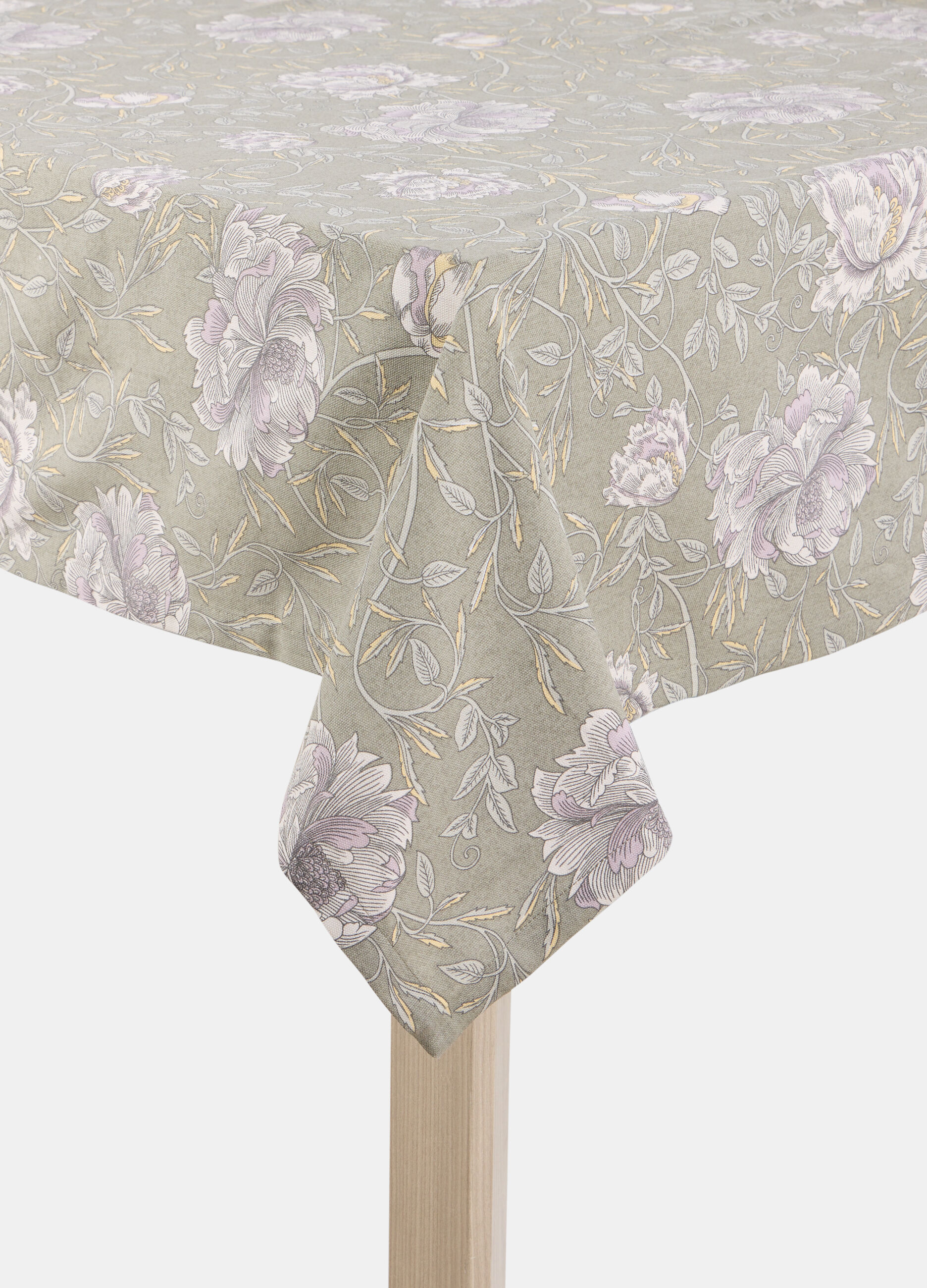 Tovaglia 10 posti con stampa a fiori_0