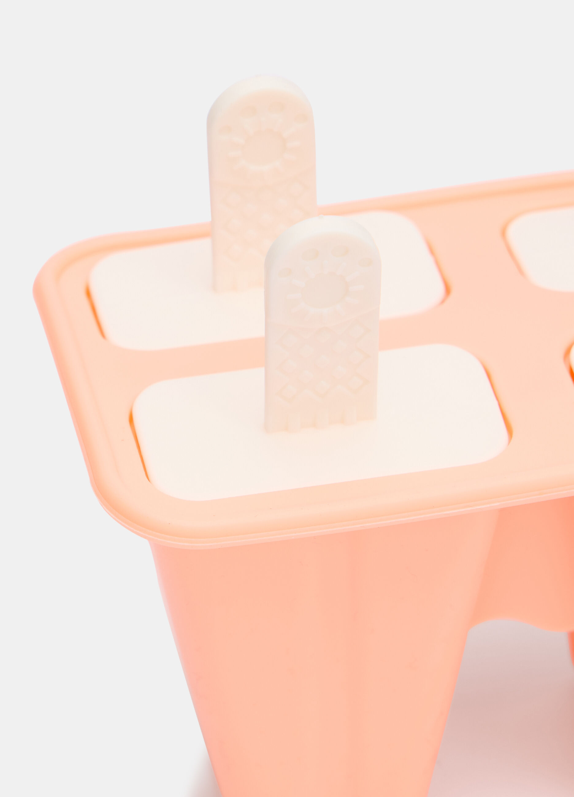 Silicone popsicle tray