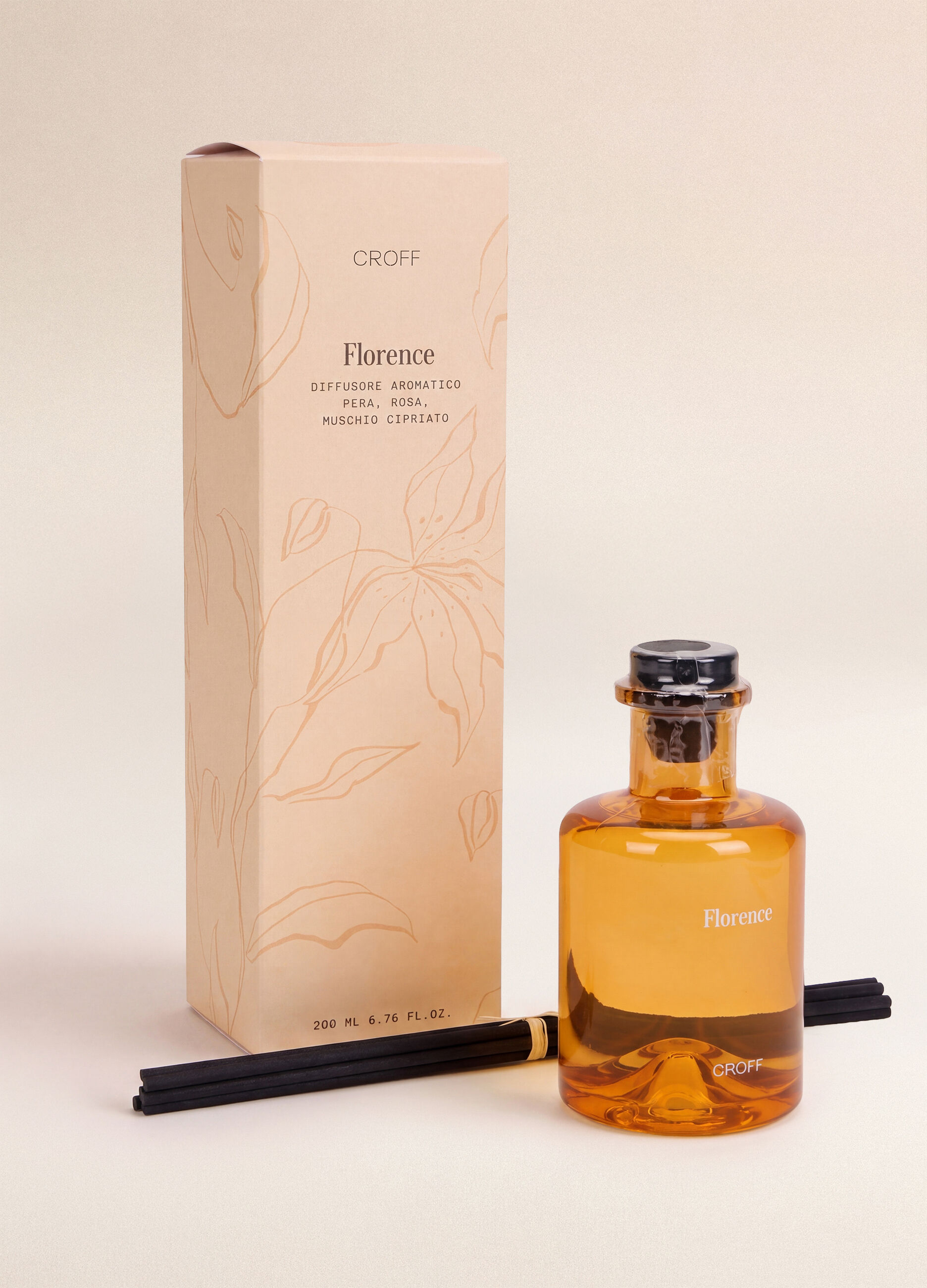 Diffusore con bastoncini Florence 200 ml_0