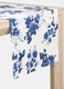 Table runner in 100% cotton with flowers_0