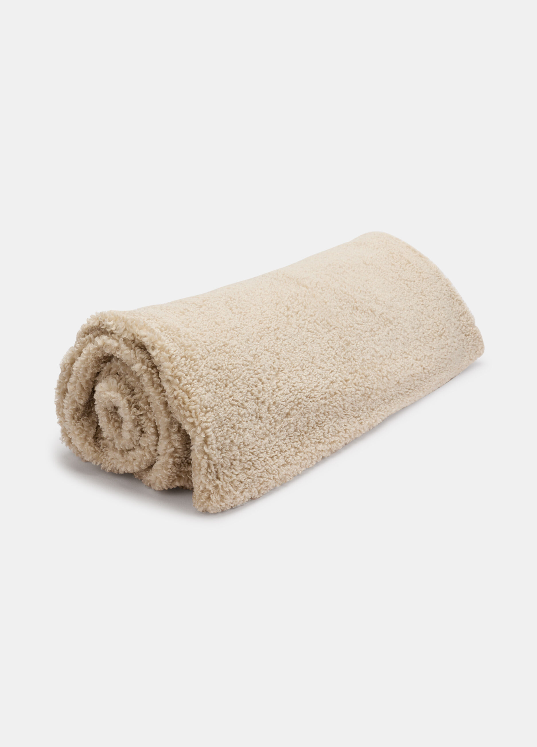 Plaid singolo effetto shearling_0