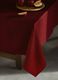 Solid colour tablecloth with linen effect_0