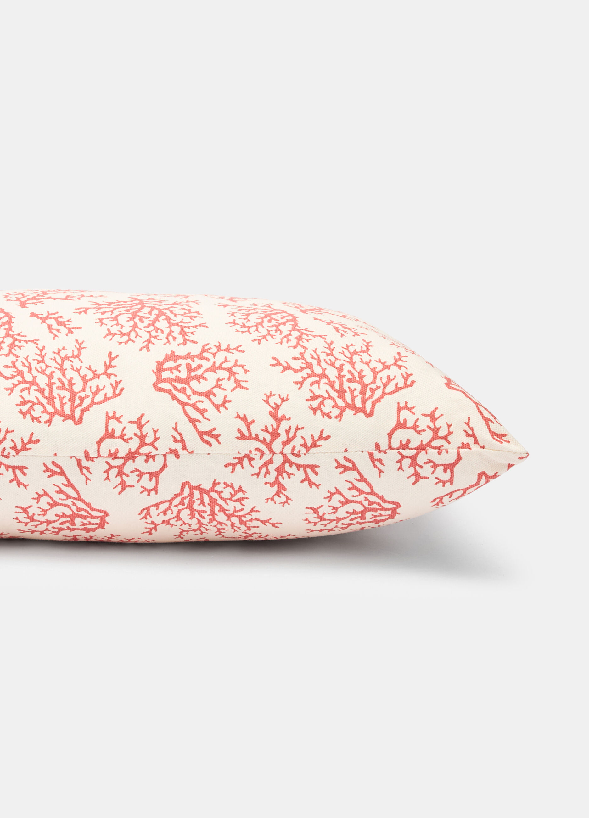 Rectangular filled cushion in printed cotton_1