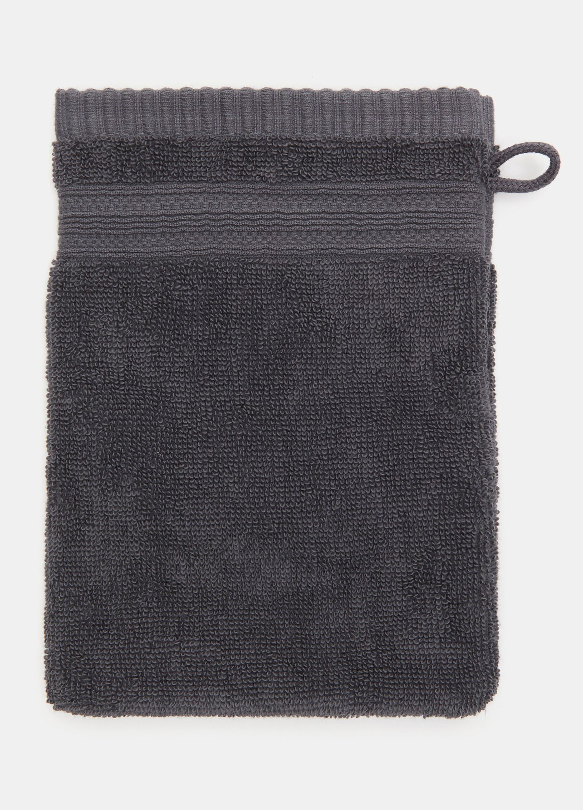 Guanto esfoliante in puro cotone in tinta unita_0