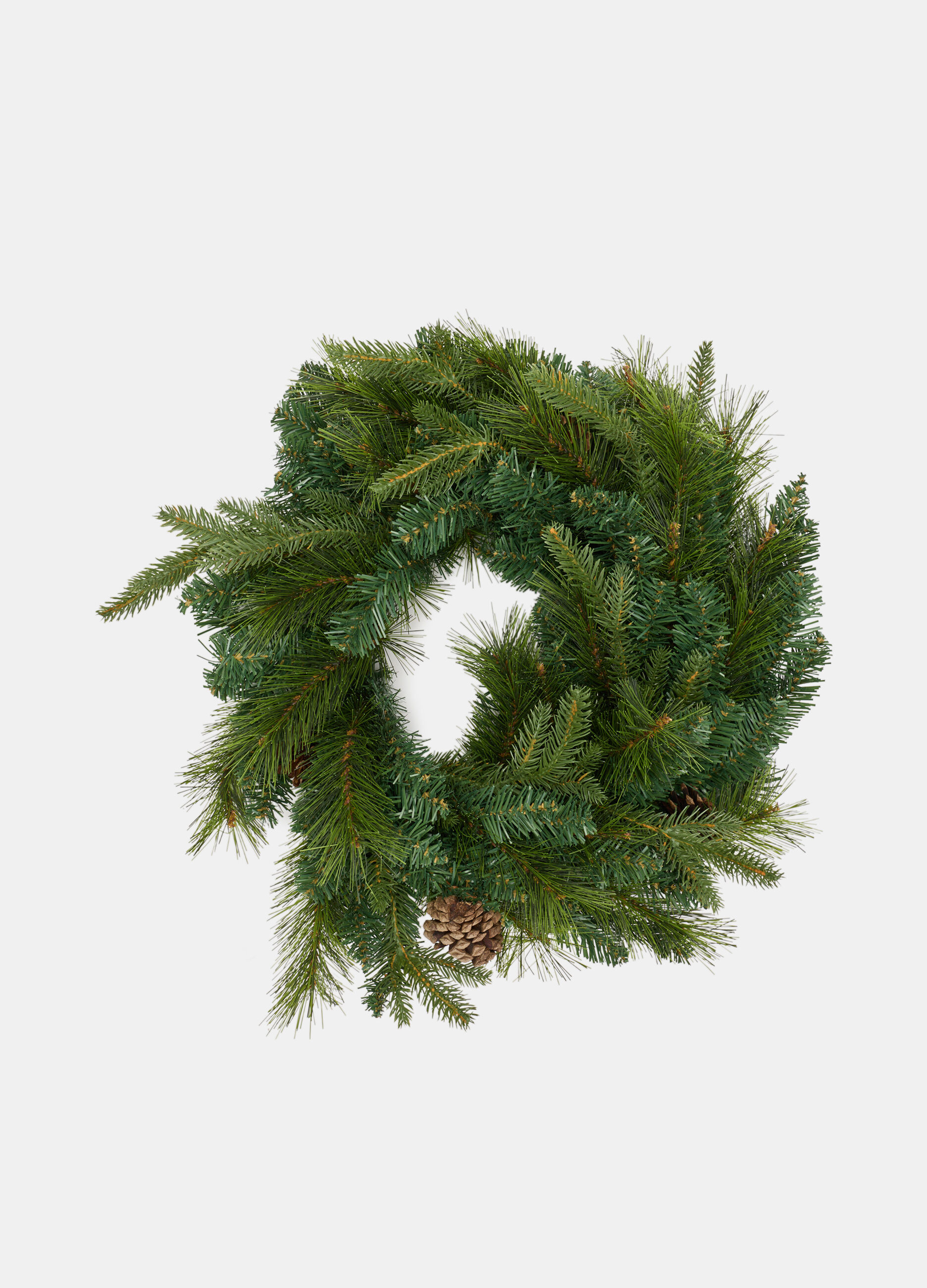 Ghirlanda di Natale con pigna_0