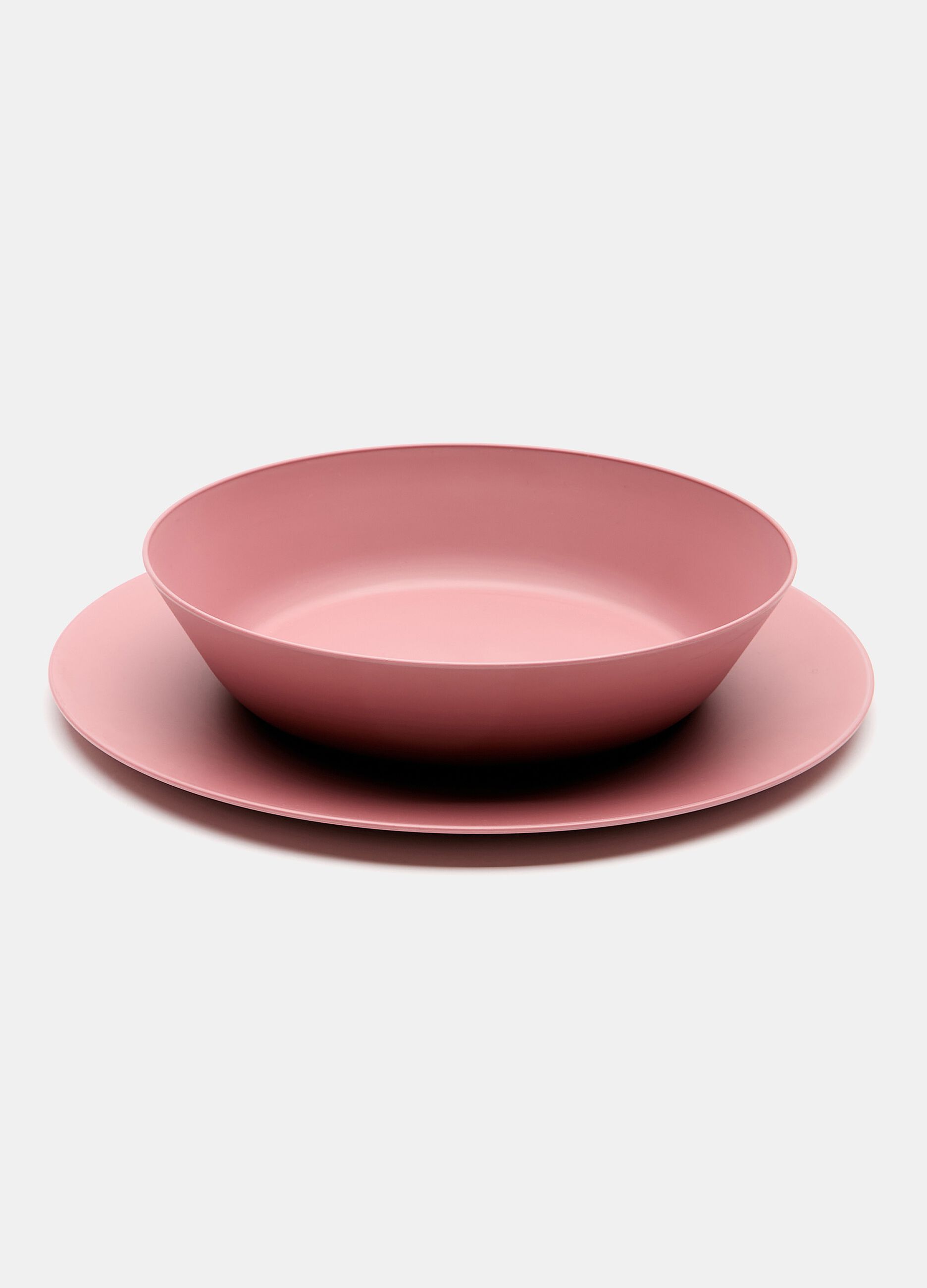 Ciotola in bioplastica con sottopiatto_0