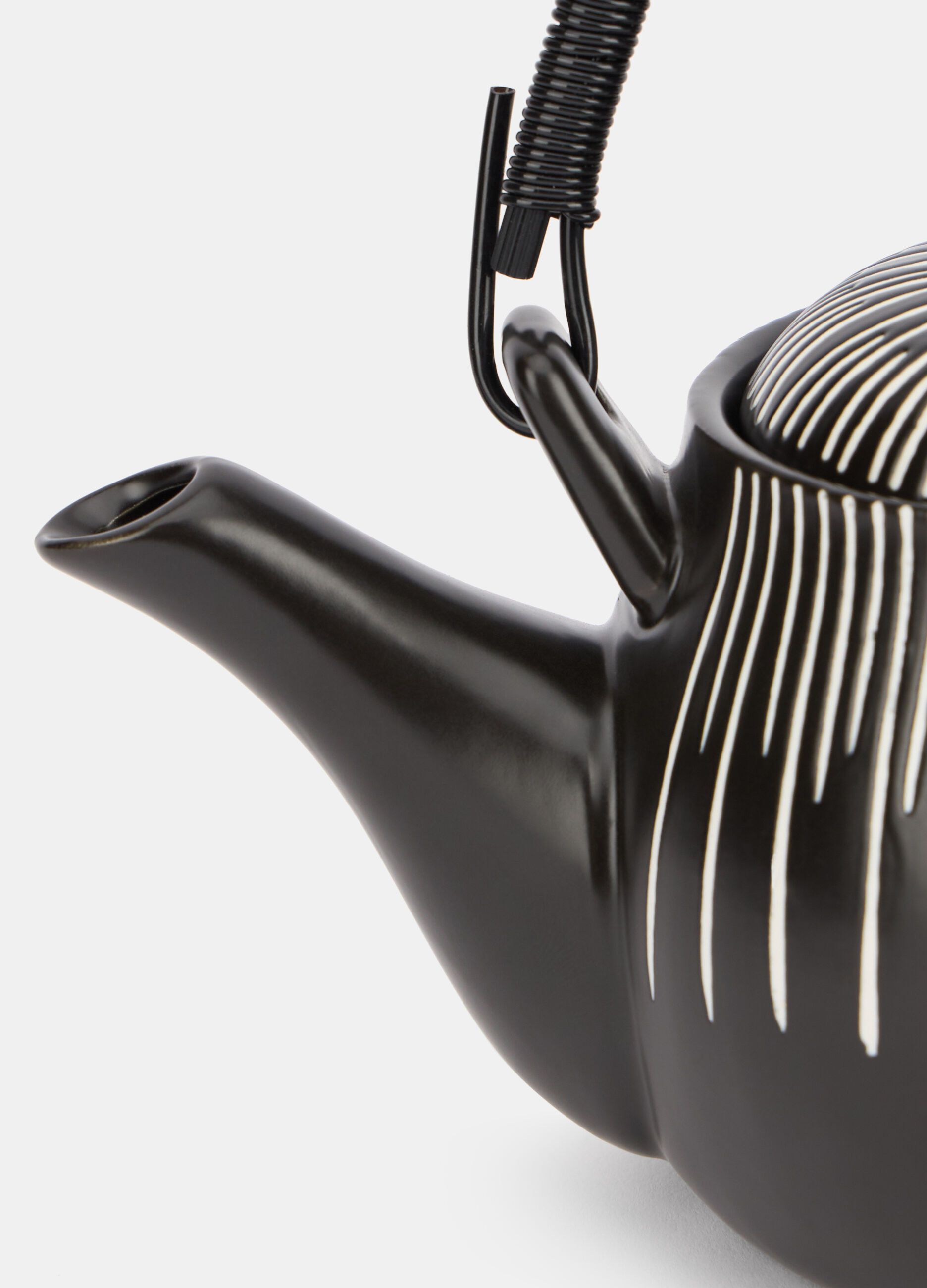 Teiera in ceramica con manico verticale_1