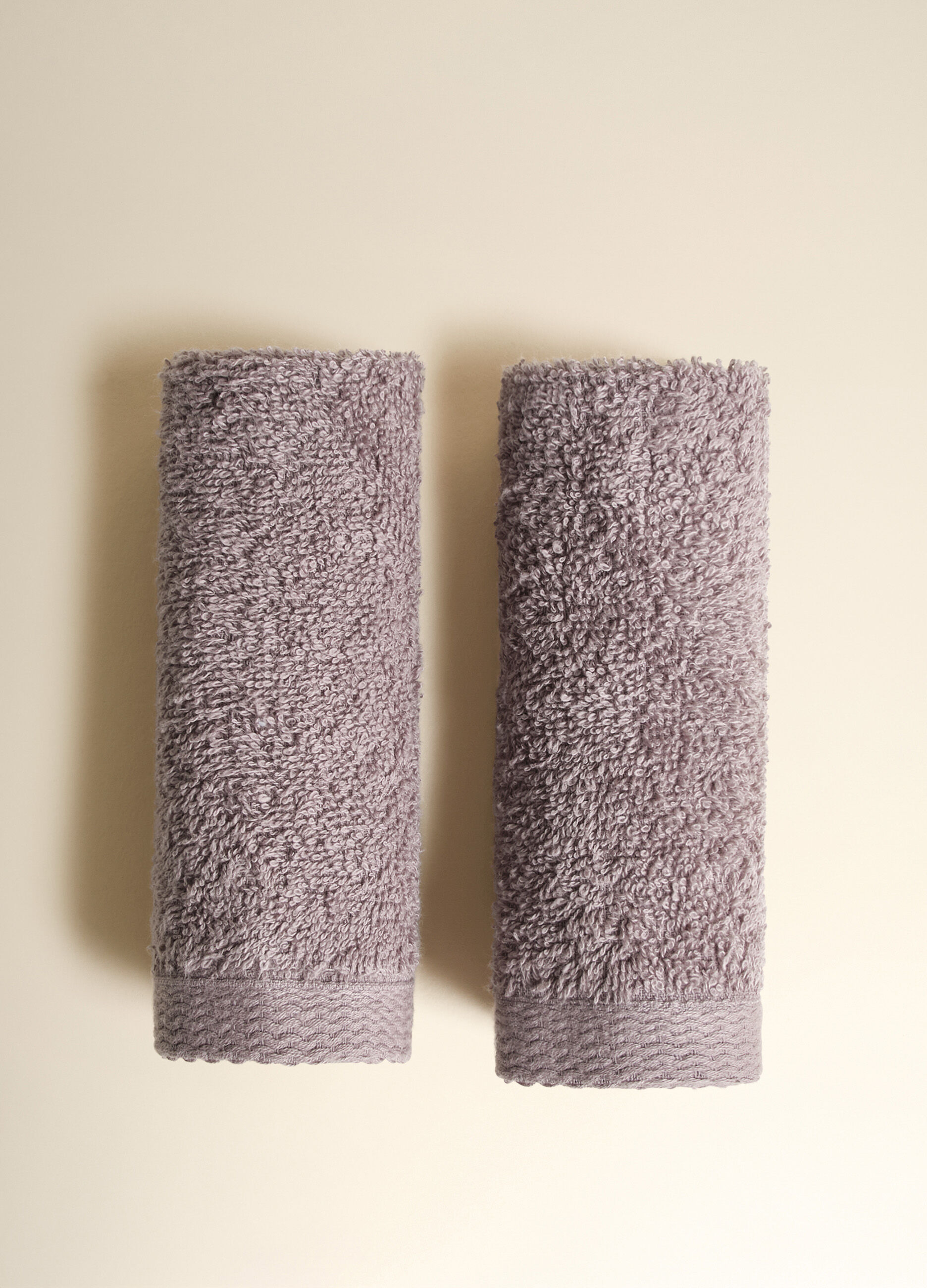 Set of 2 face cloths in 100% cotton_1