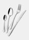 24-piece cutlery set in steel_0