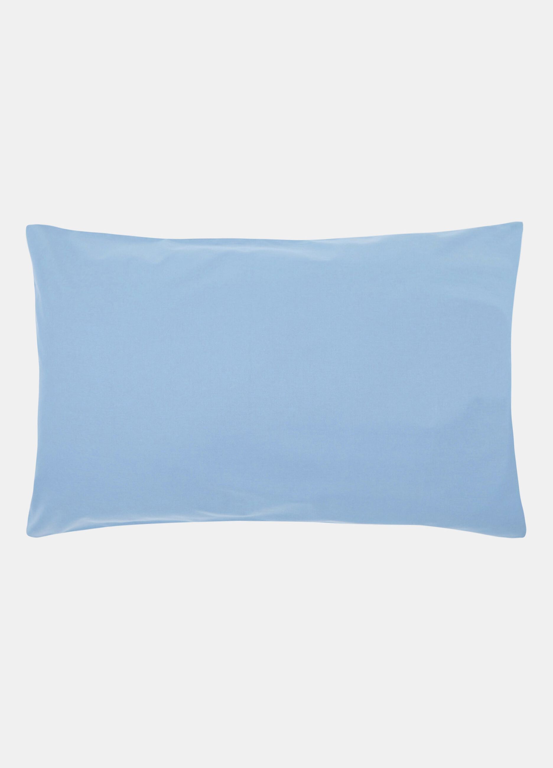 Federa in tinta unita in puro cotone_0