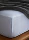 Double fitted sheet in cotton mélange_0