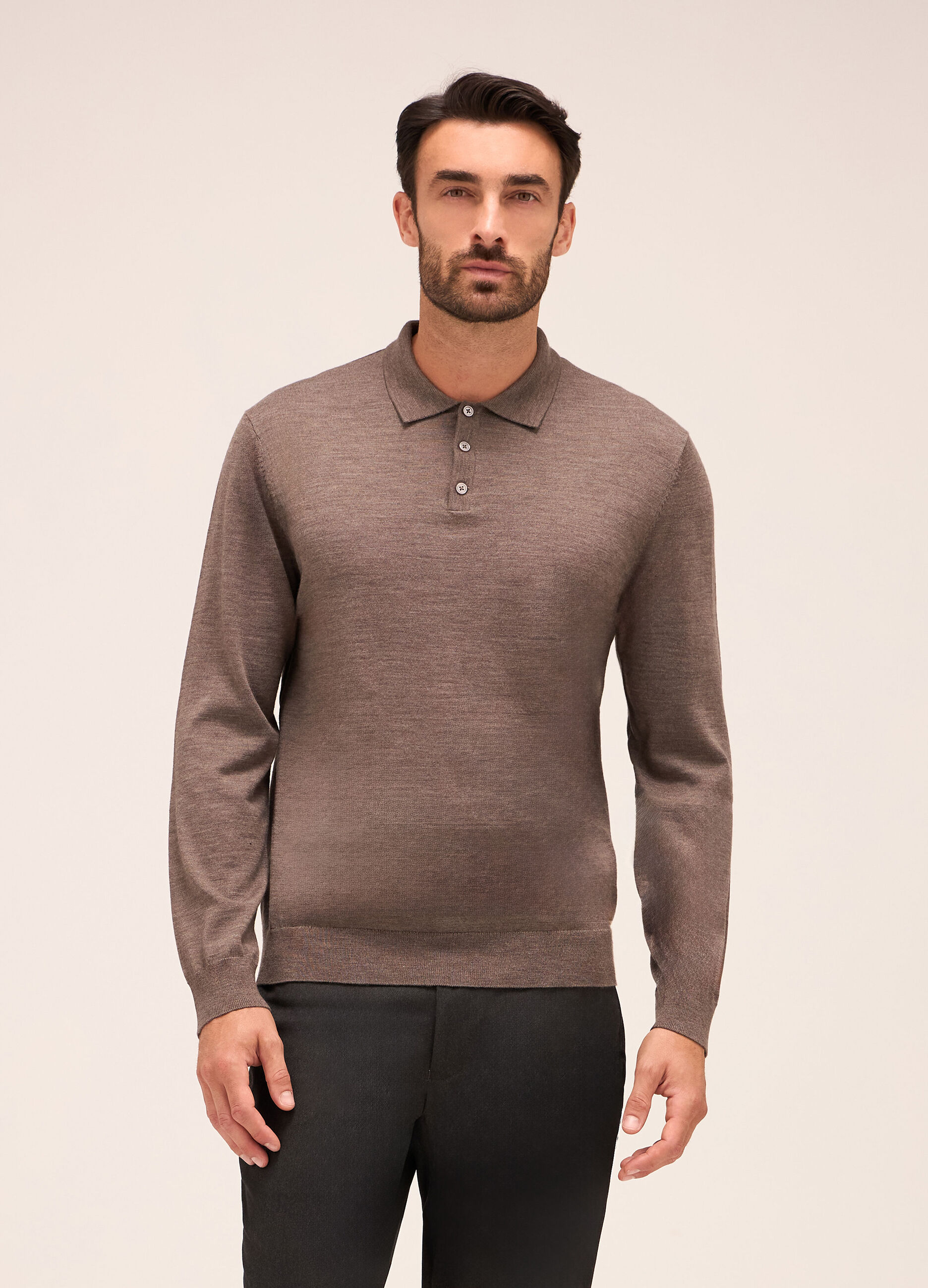 Polo pura lana uomo hotsell
