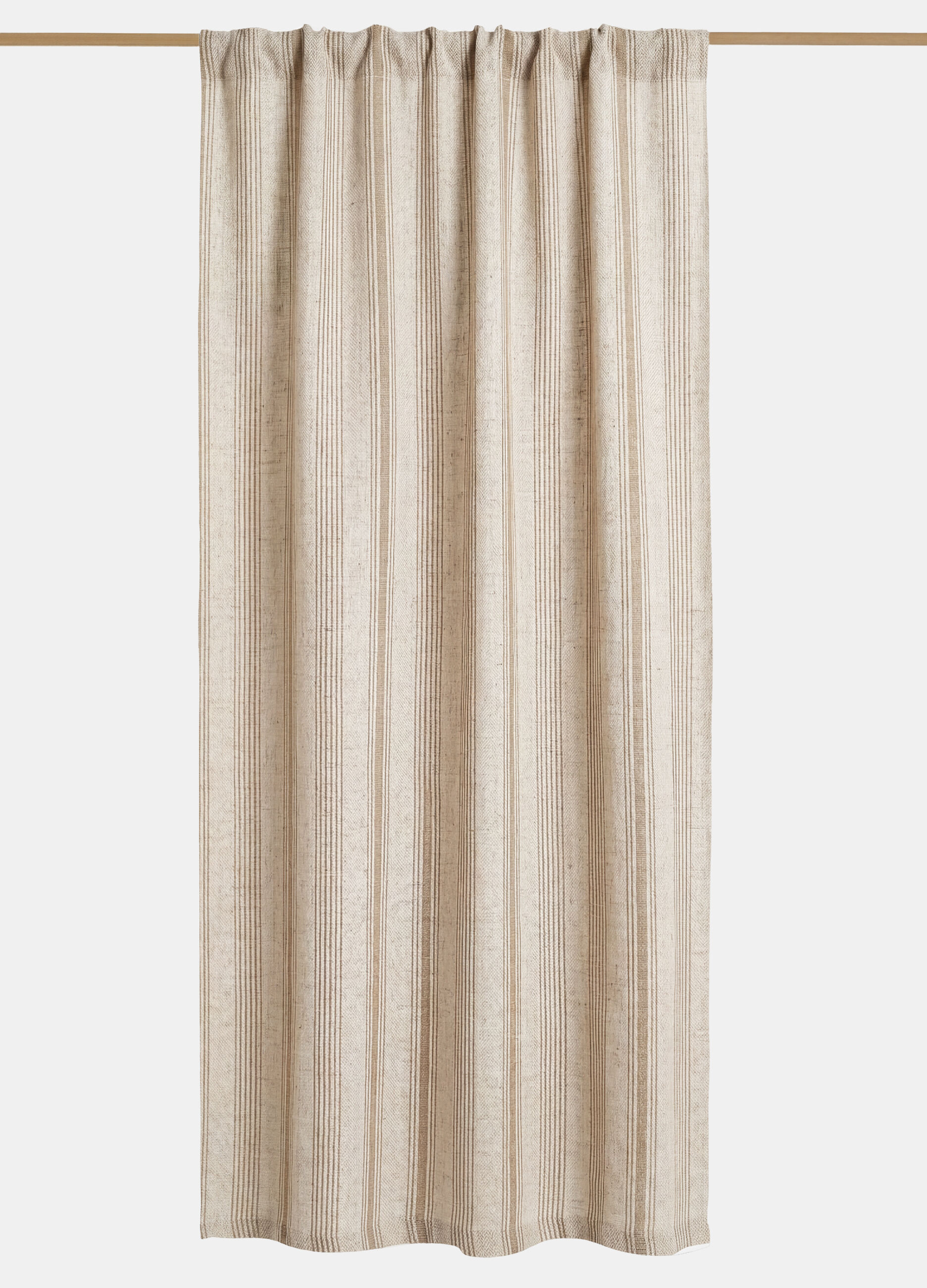 Tende a righe verticali bianche e beige_0