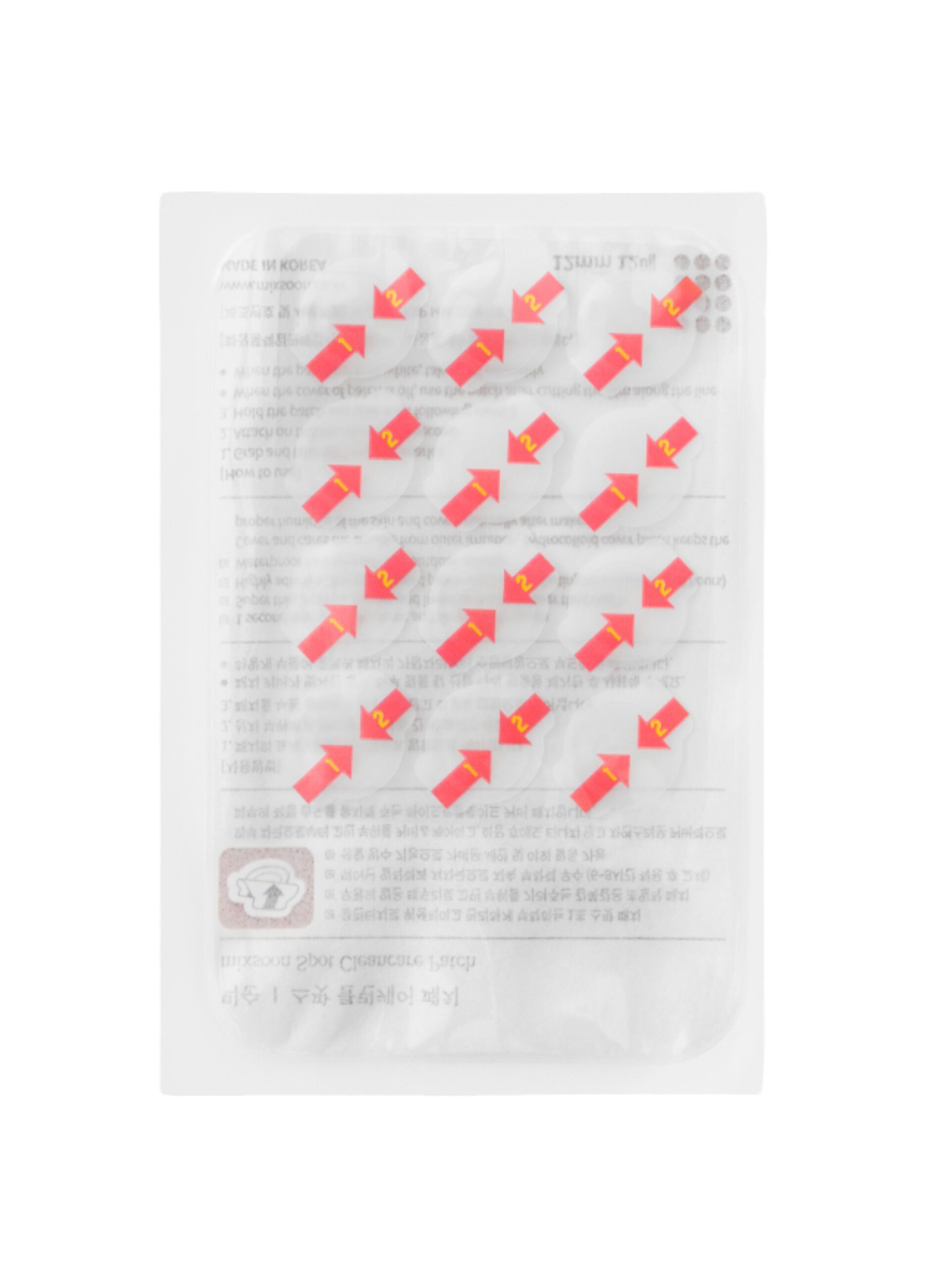 Spot Cleancare Patch 10mm*4ea(15*4)+12mm*2ea(12*2) - skincare coreana_1