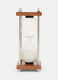 Clessidra con base in legno e metallo_0