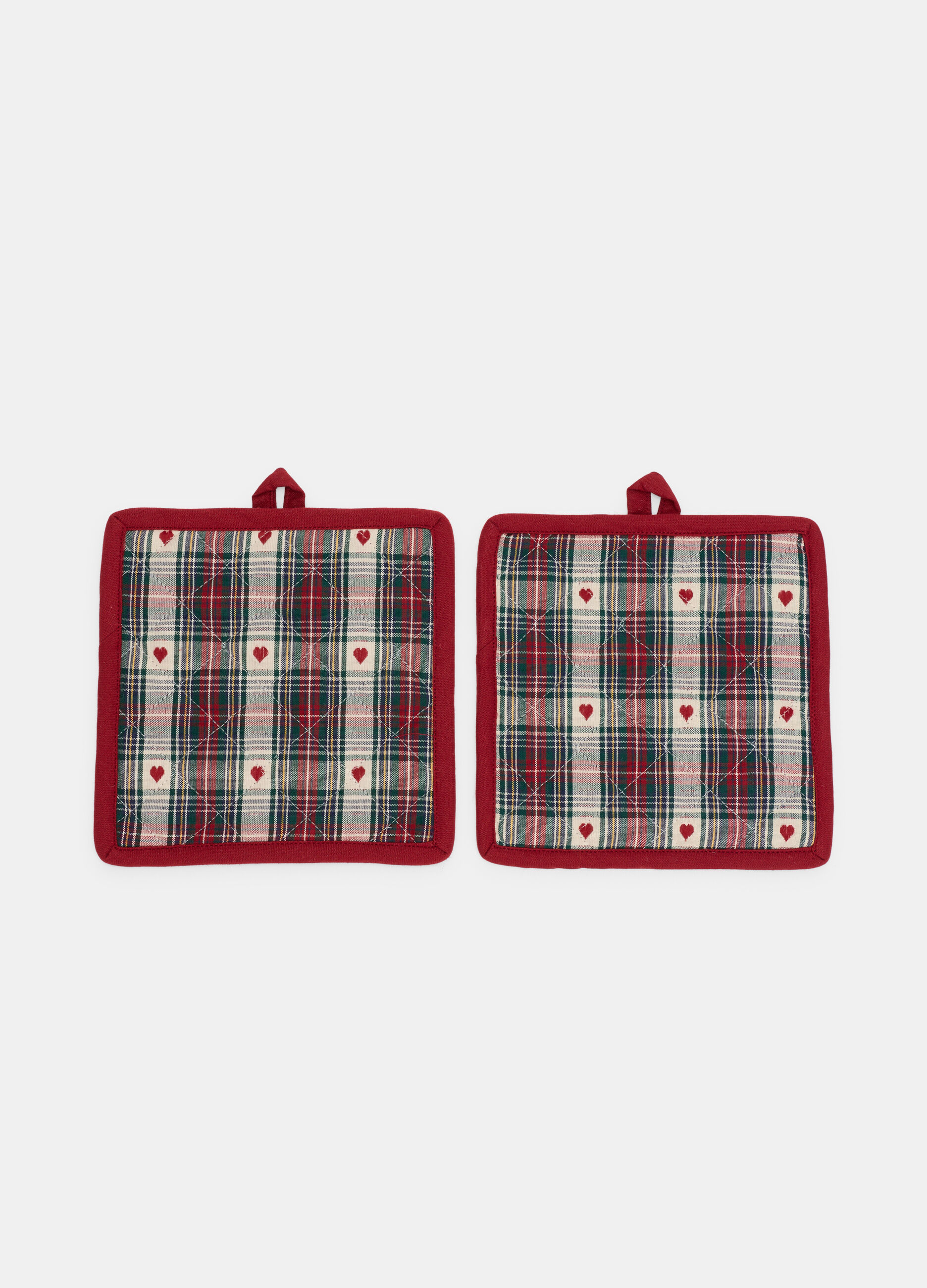 2 pack presine quadrate in cotone_0